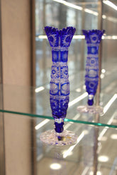 VAZA PAULA - 205mm - Albastru