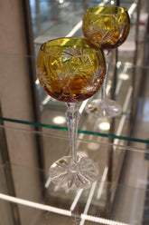 Set 2 Pahare Cu Picior Roman Pinwheel - 180 ml - transparent