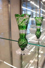 Vaza Twist - 180 mm - verde