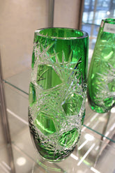 Vaza Frost - 350 mm - verde