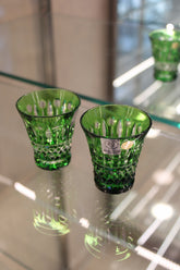 Set 2 Pahare Fara Picior Tomy - 45 ml - verde