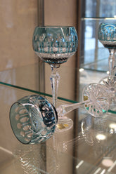 Set 2 Pahare Cu Picior Roman Tomy - 190 ml - azure