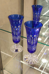 Set 2 Pahare Cu Picior Flute Tomy - 150 ml - albastru