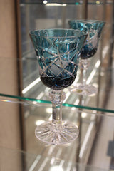 Set 2 Pahare Cu Picior Goblet Mars - 180 ml - azure
