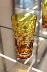 Set 2 Pahare Fara Picior Grapes - 320 ml - galben