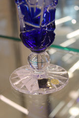 Set 6 Pahare Cu Picior Goblet Mars - 150 ml - albastru