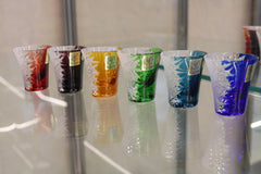 Set 6 Pahare Liqueur Frozen - 45 ml - multicolor