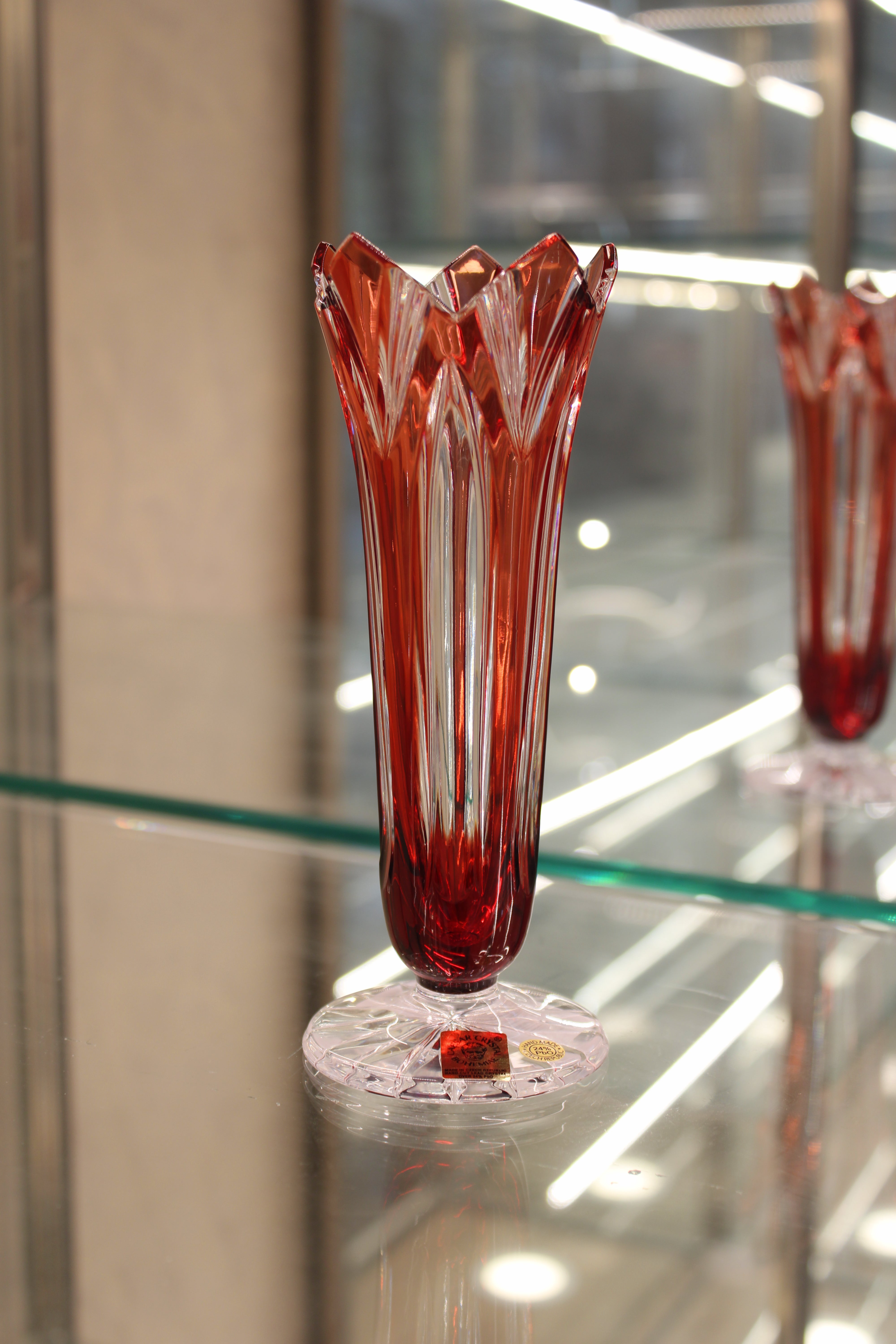 VAZA LOTUS - 175mm - Ruby