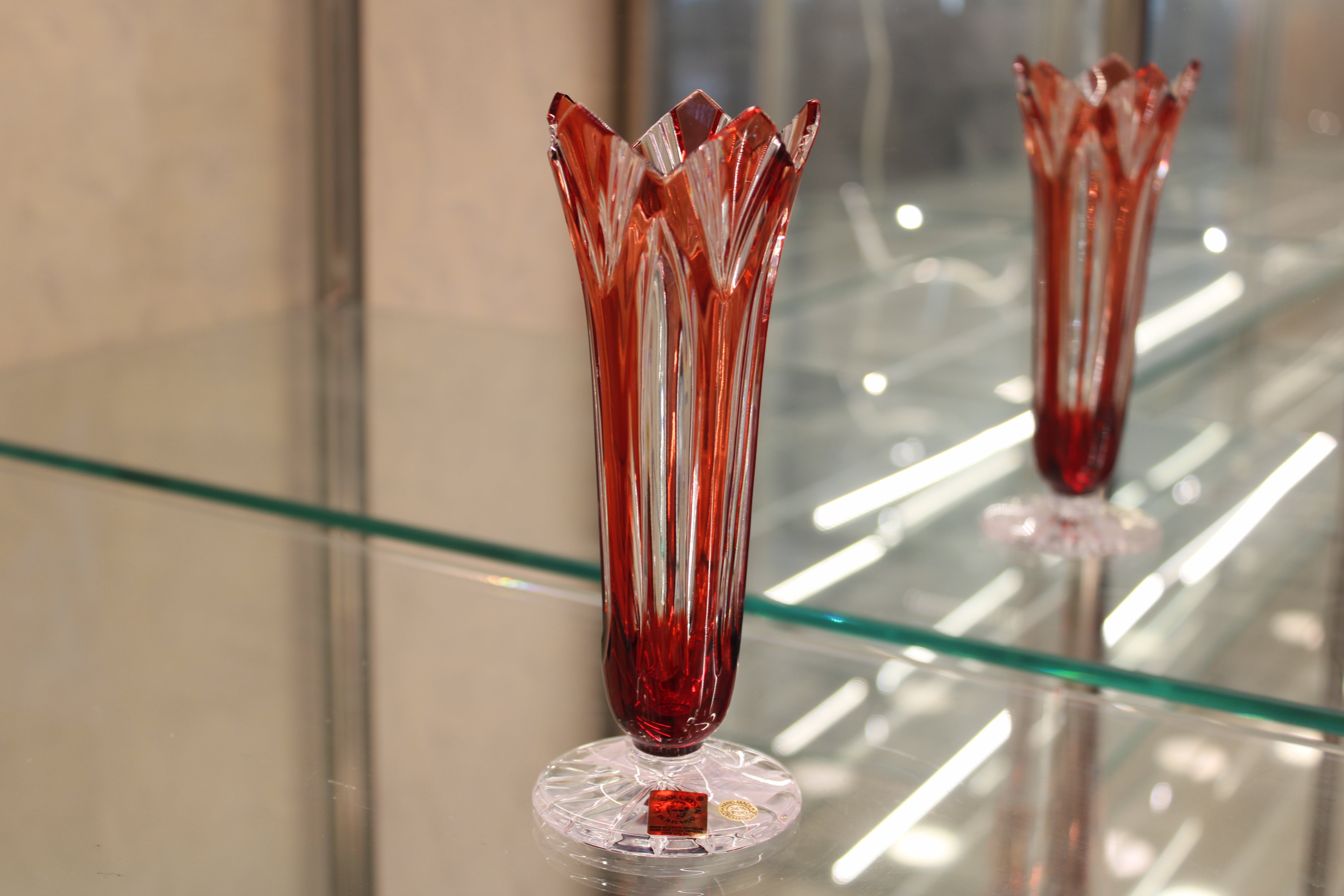 VAZA LOTUS - 175mm - Ruby