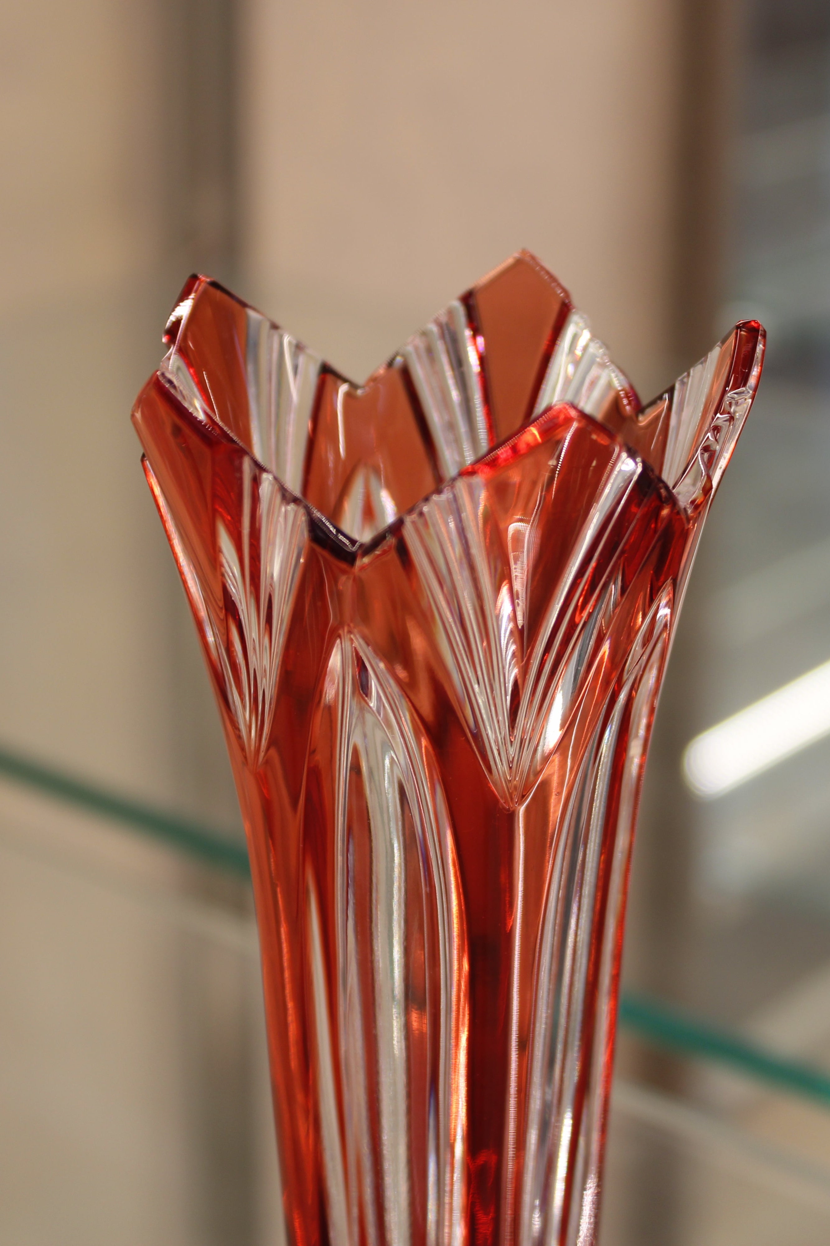 VAZA LOTUS - 175mm - Ruby