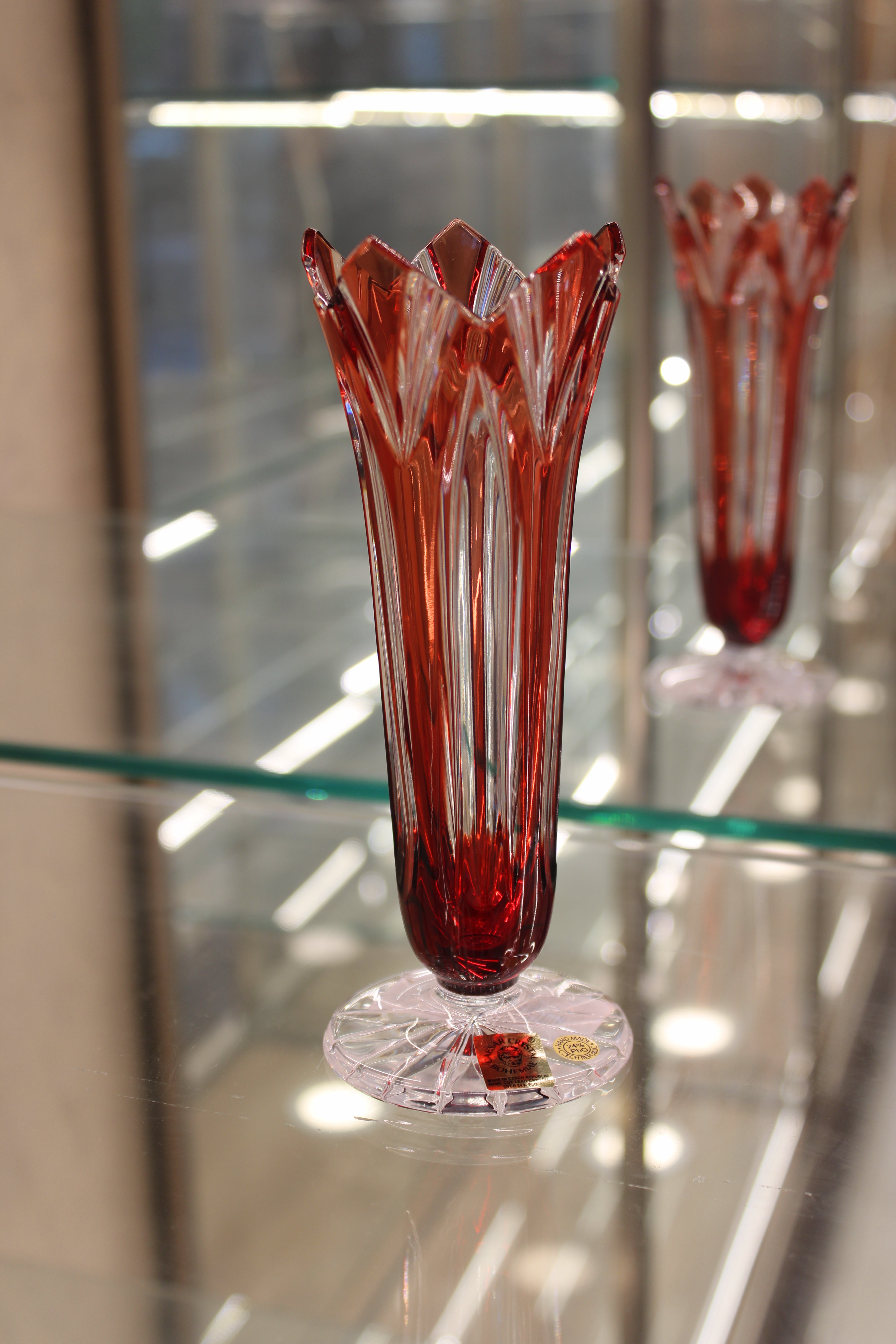 VAZA LOTUS - 175mm - Ruby