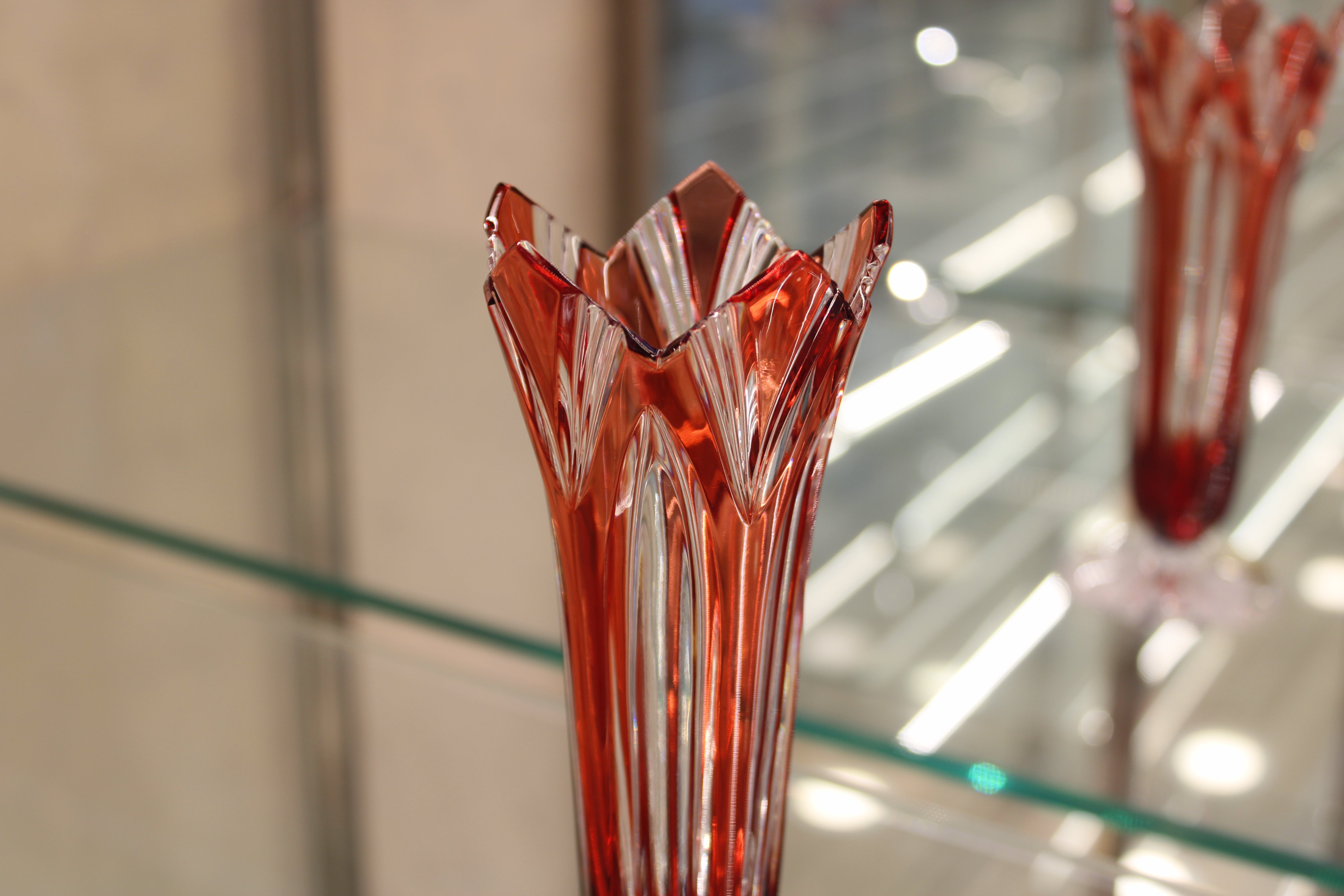 VAZA LOTUS - 175mm - Ruby