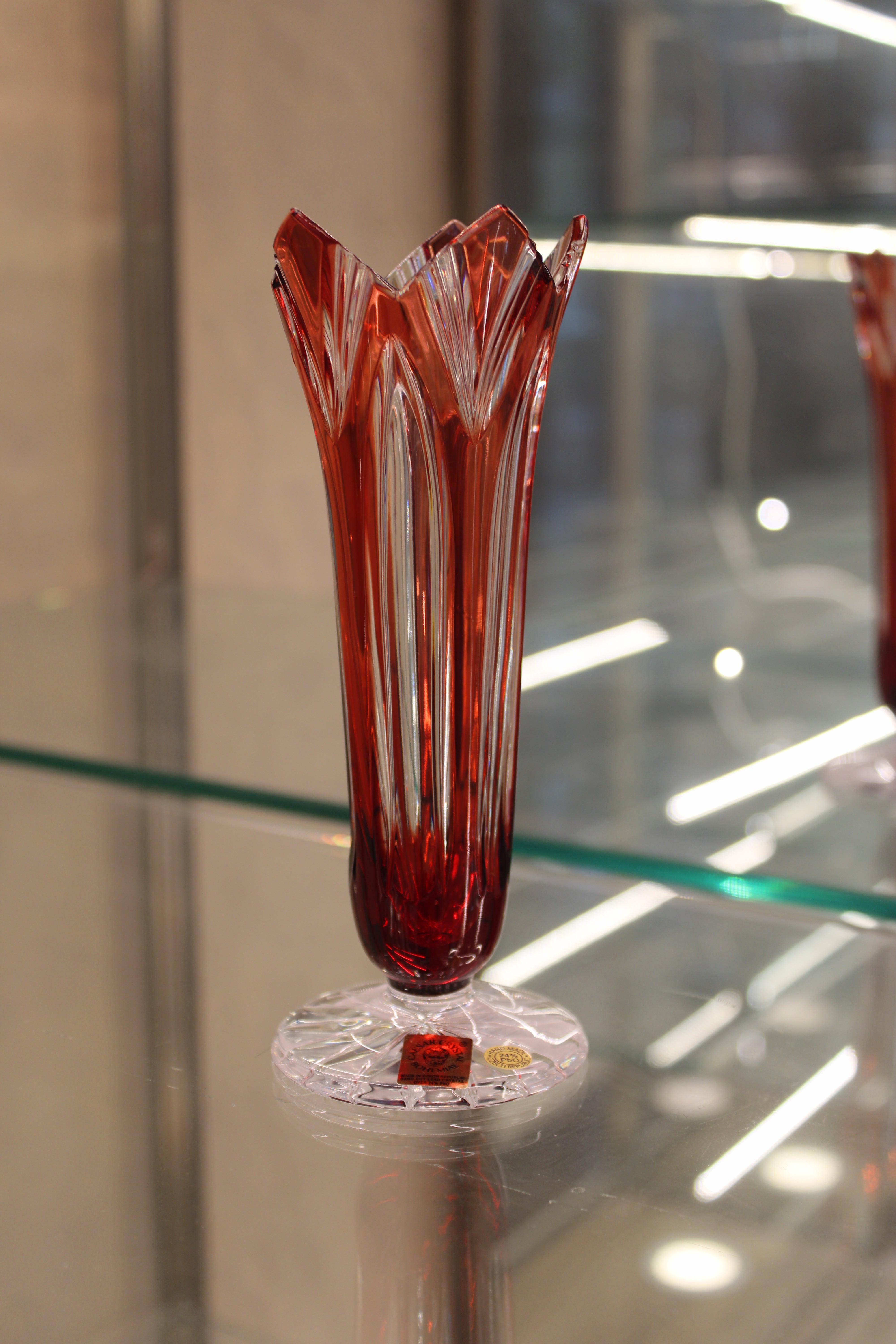 VAZA LOTUS - 175mm - Ruby