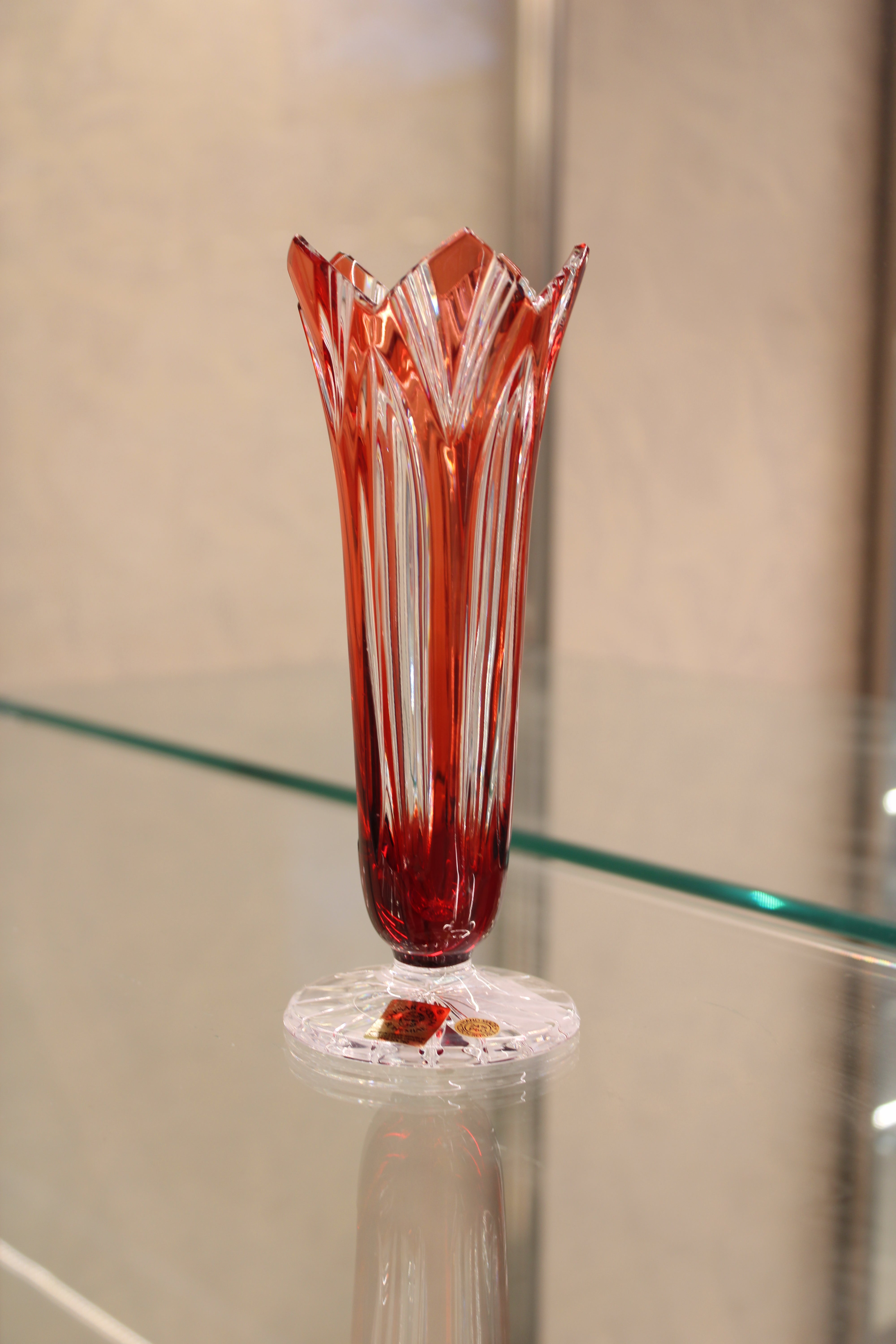 VAZA LOTUS - 175mm - Ruby