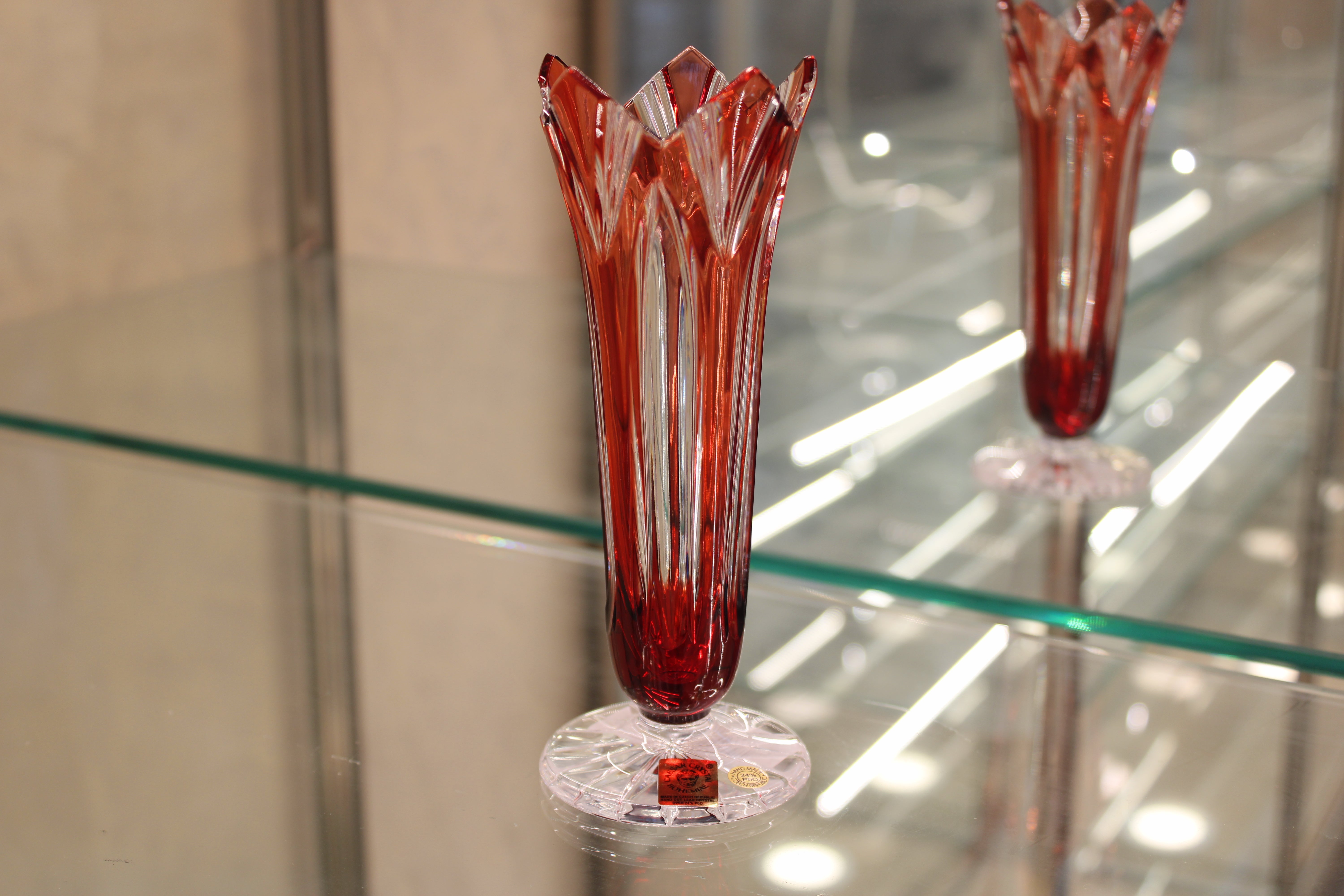 VAZA LOTUS - 175mm - Ruby