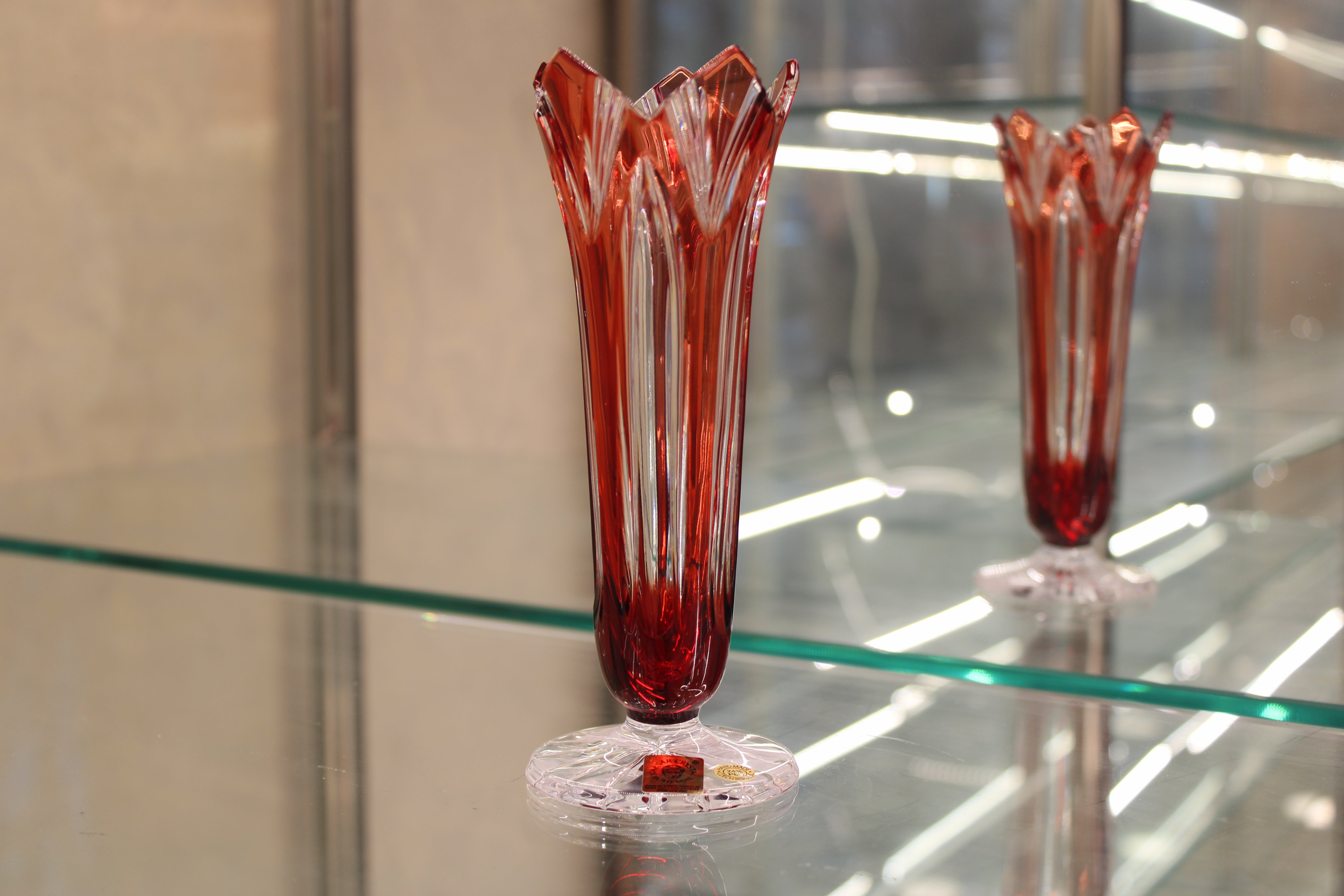 VAZA LOTUS - 175mm - Ruby