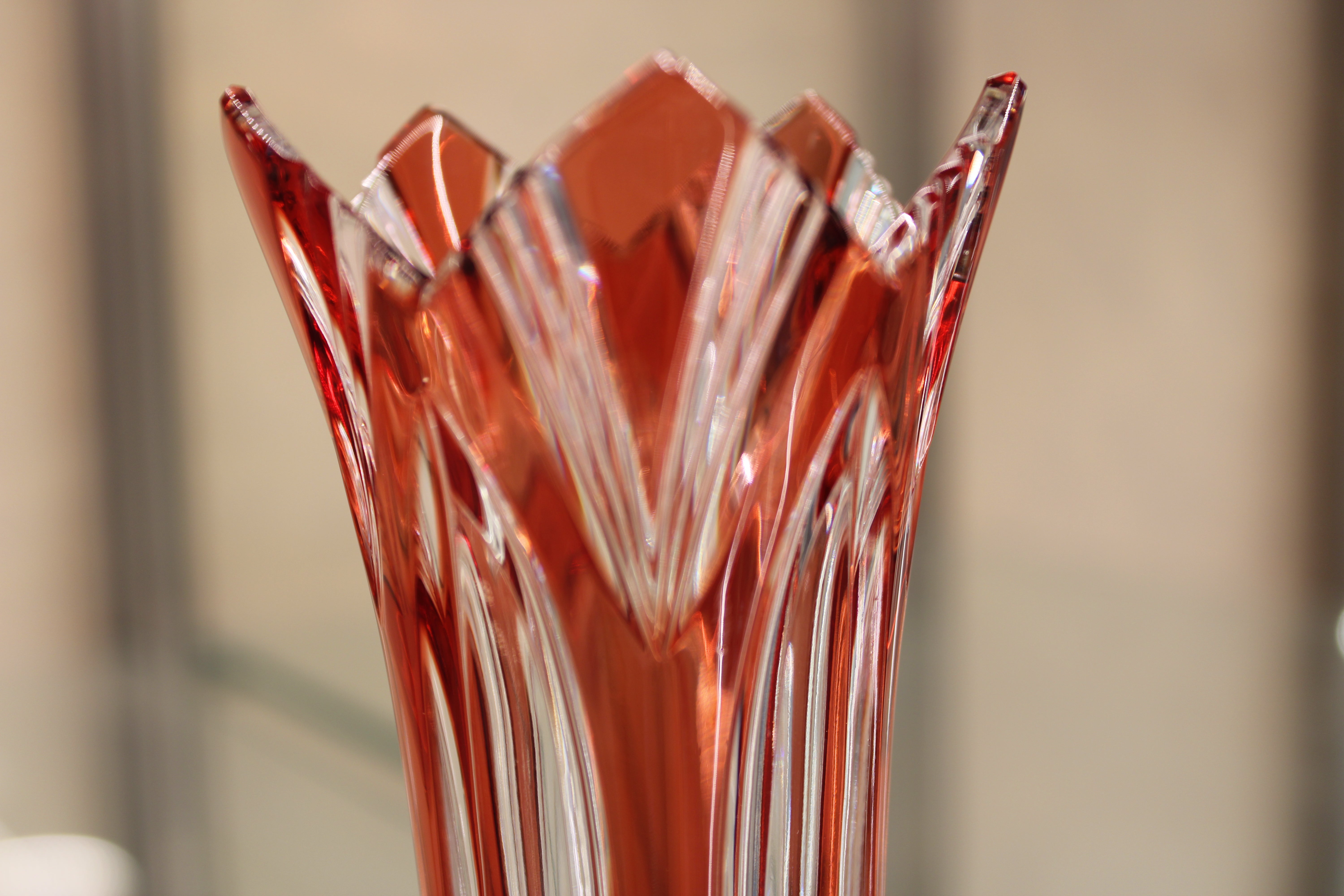 VAZA LOTUS - 175mm - Ruby