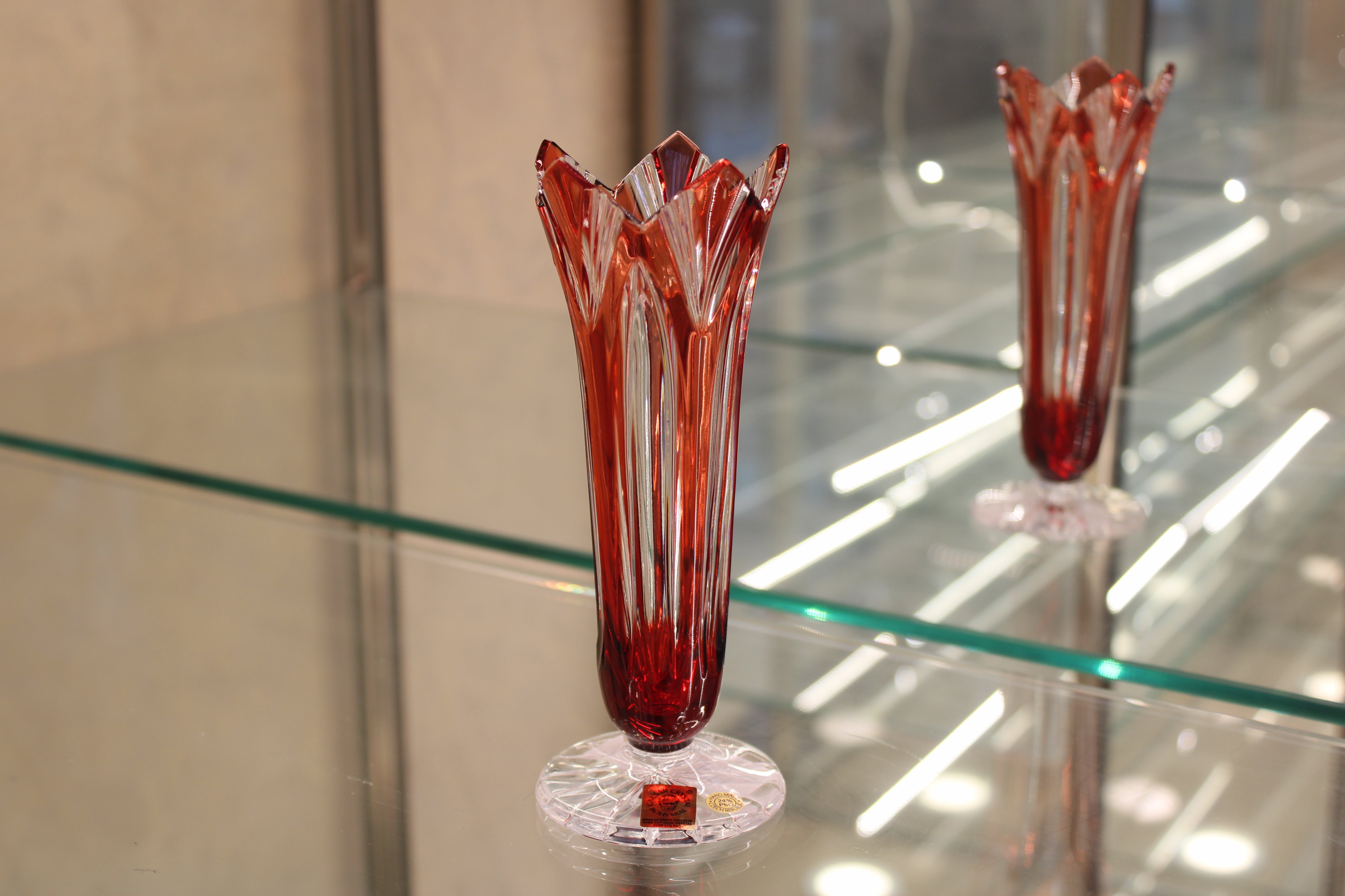 VAZA LOTUS - 175mm - Ruby