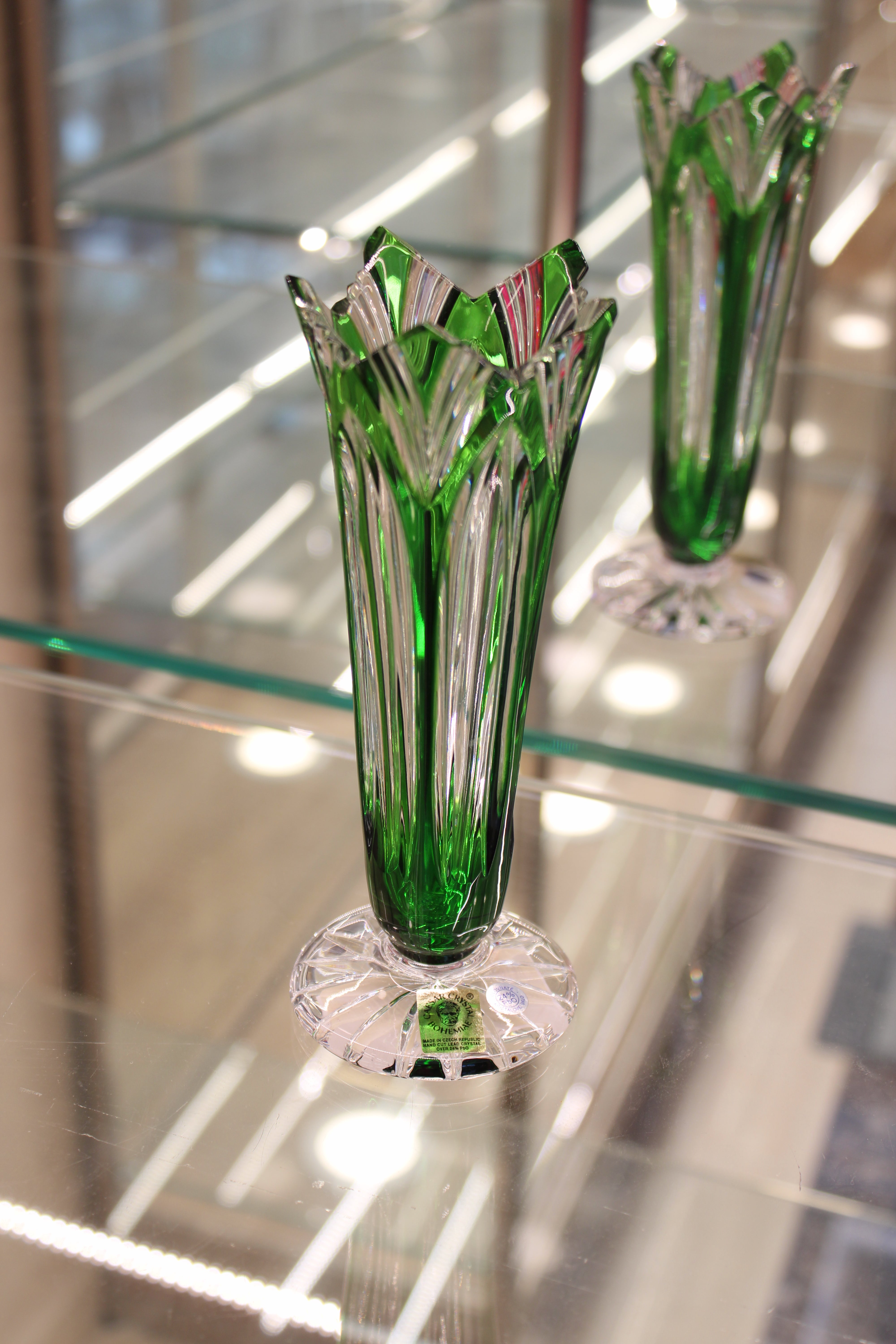 VAZA LOTUS - 175mm - Verde