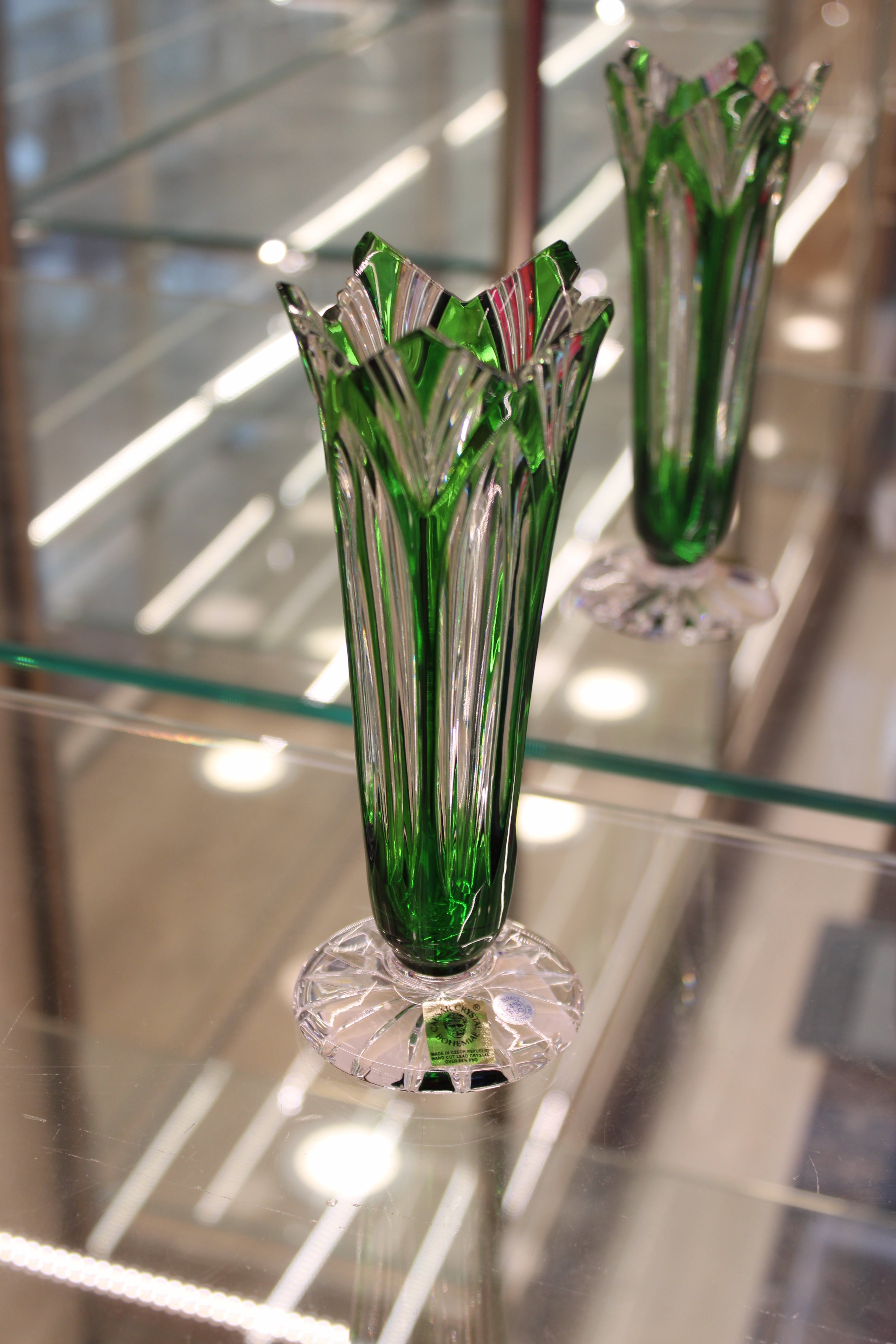 VAZA LOTUS - 175mm - Verde