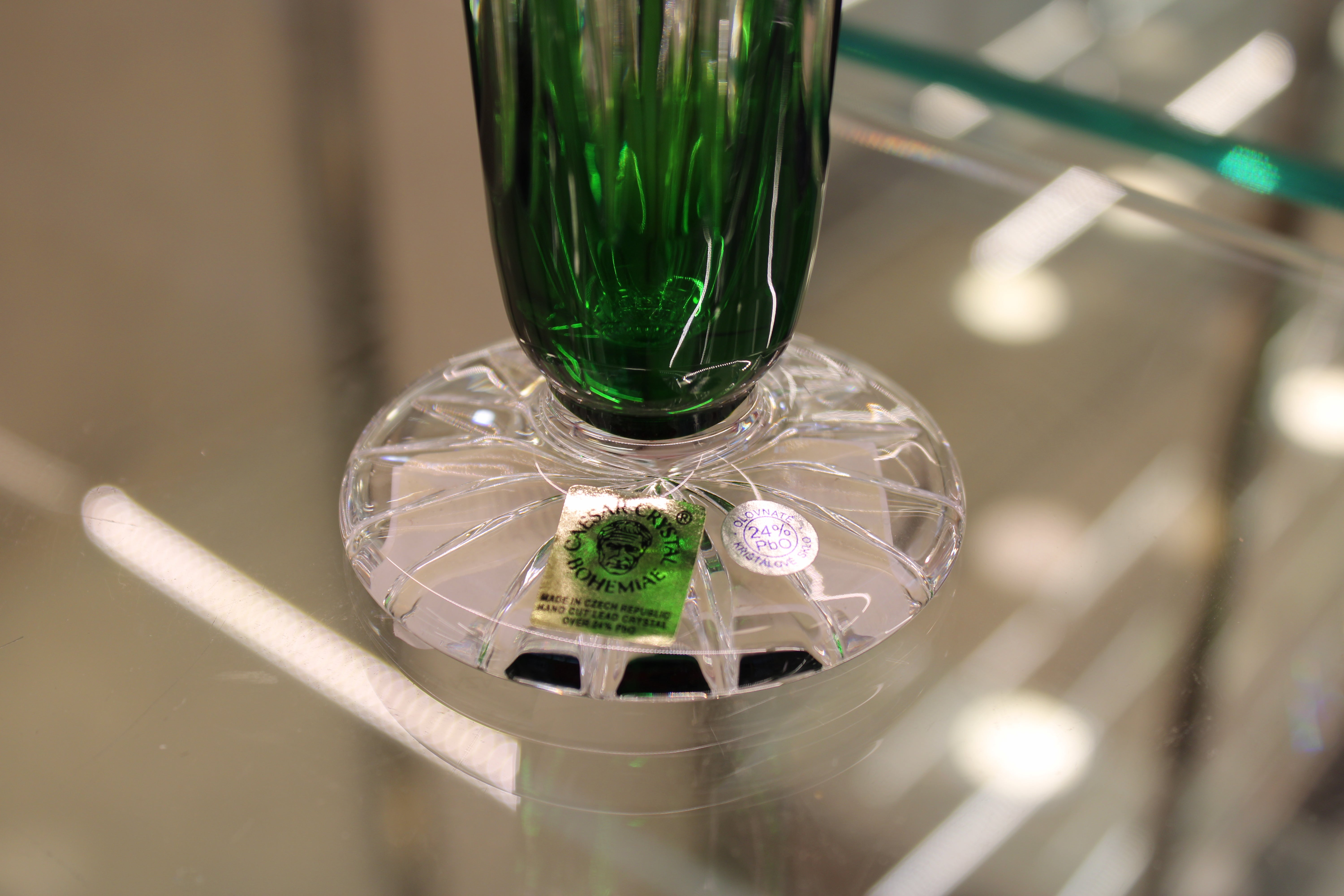 VAZA LOTUS - 175mm - Verde