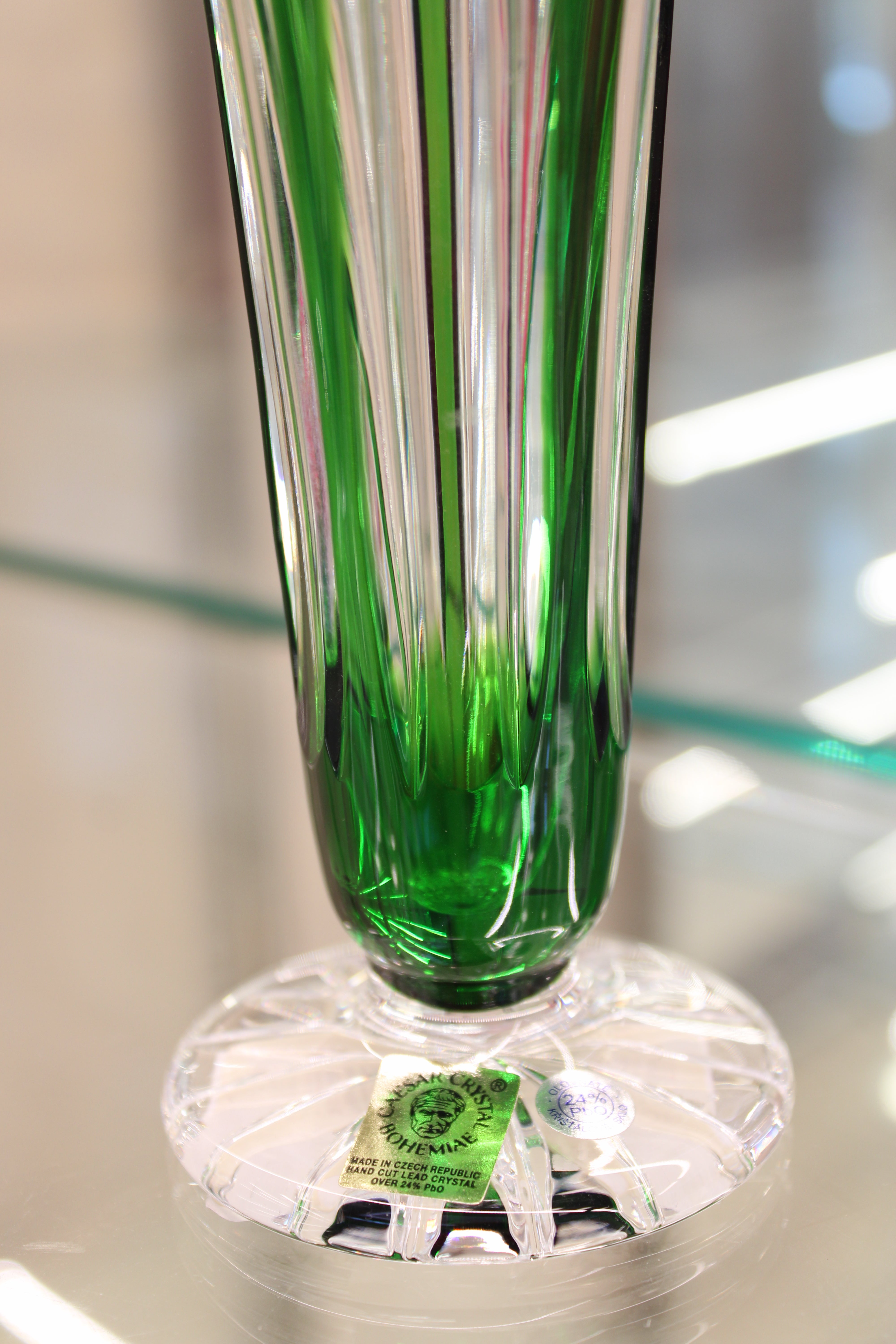 VAZA LOTUS - 175mm - Verde