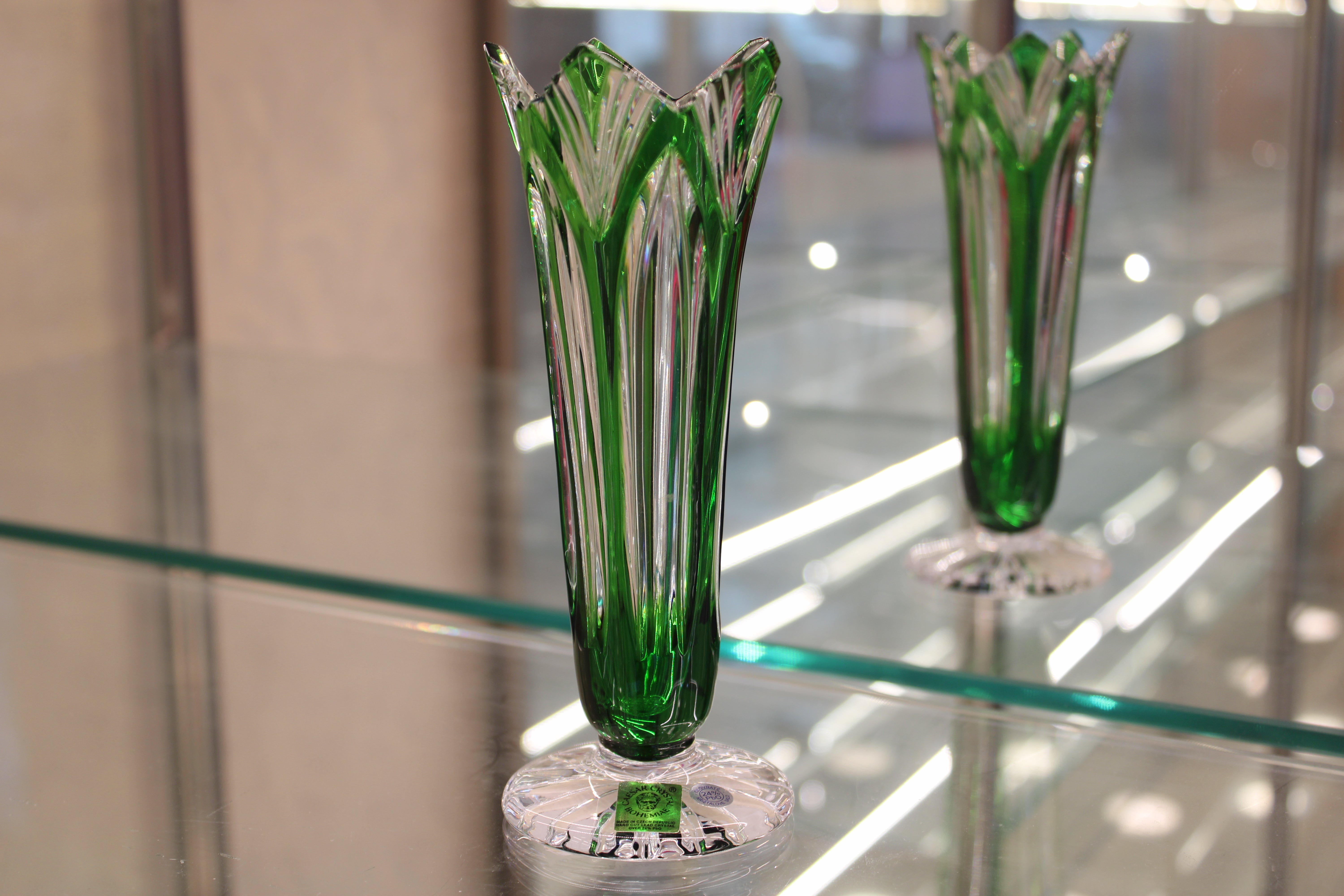 VAZA LOTUS - 175mm - Verde