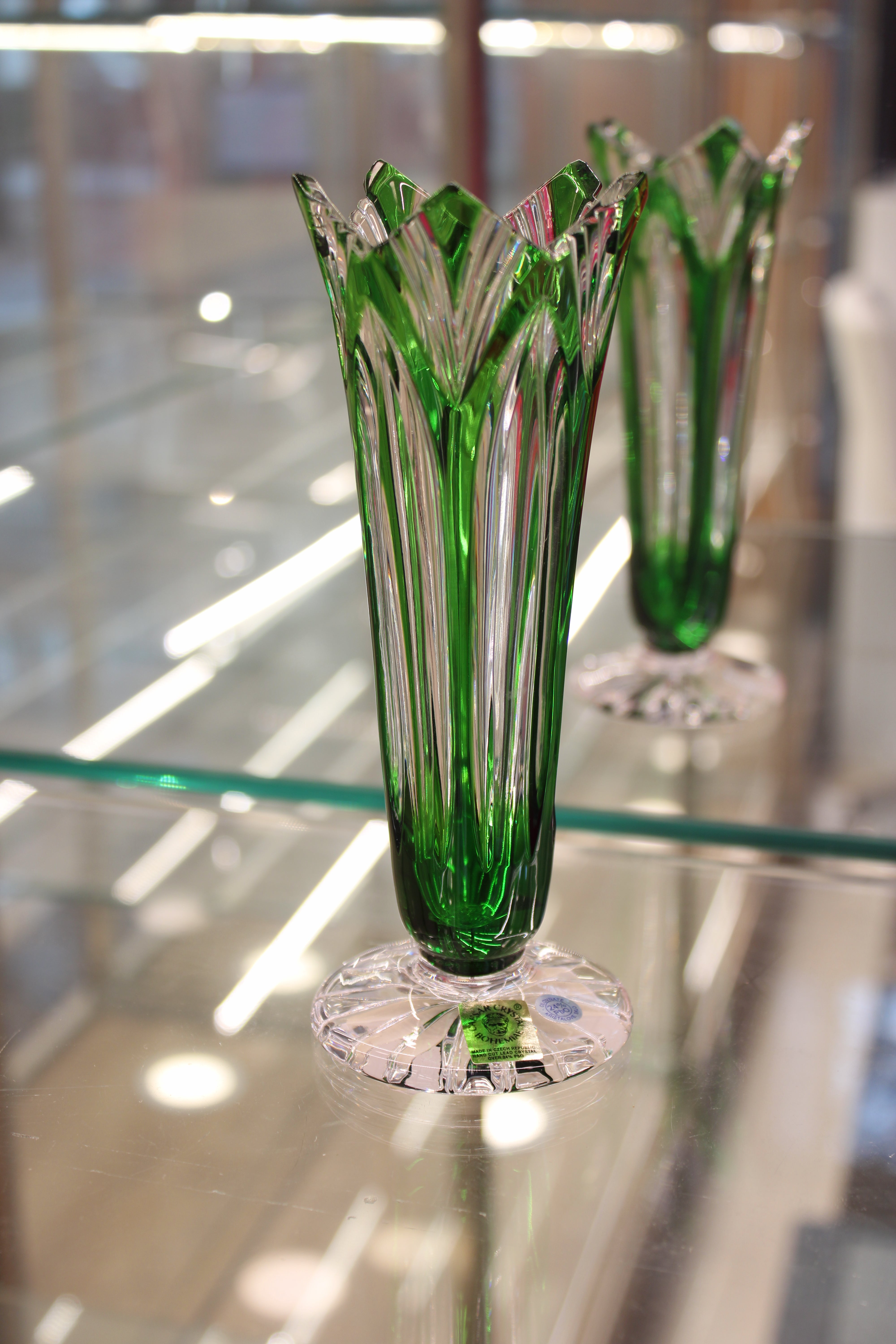 VAZA LOTUS - 175mm - Verde