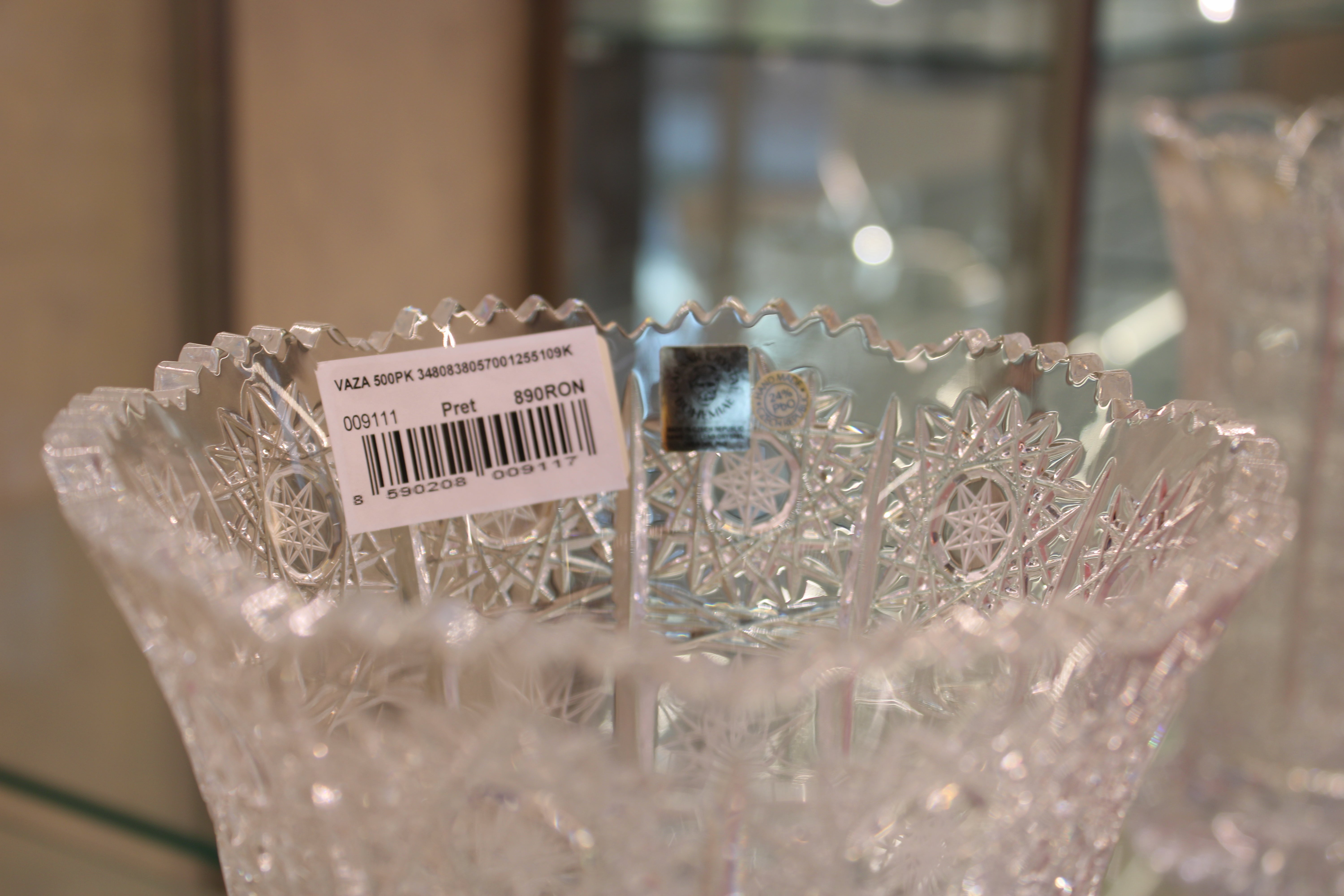 VAZA 500PK - 255mm - Transparent