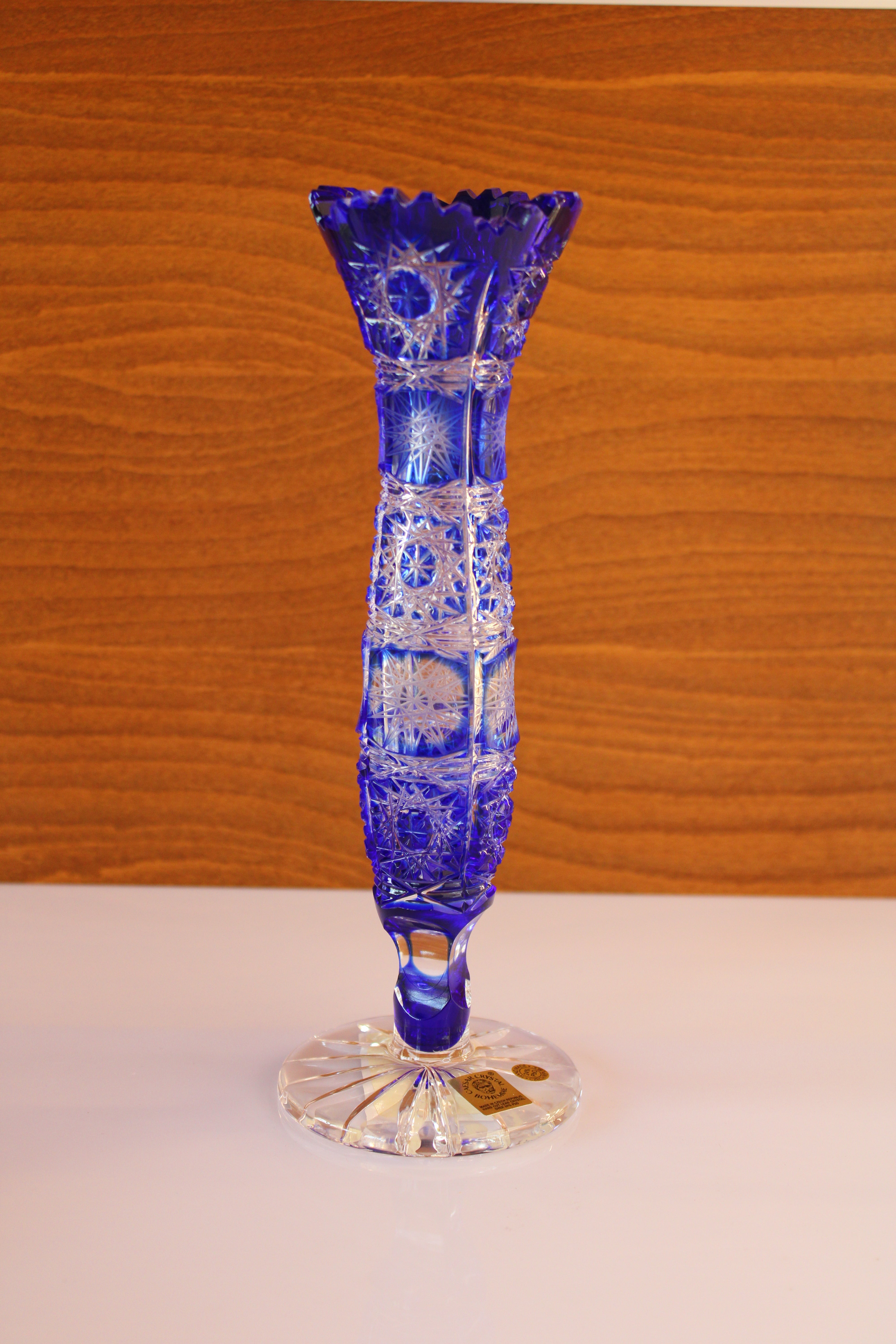 VAZA PAULA - 205mm - Albastru
