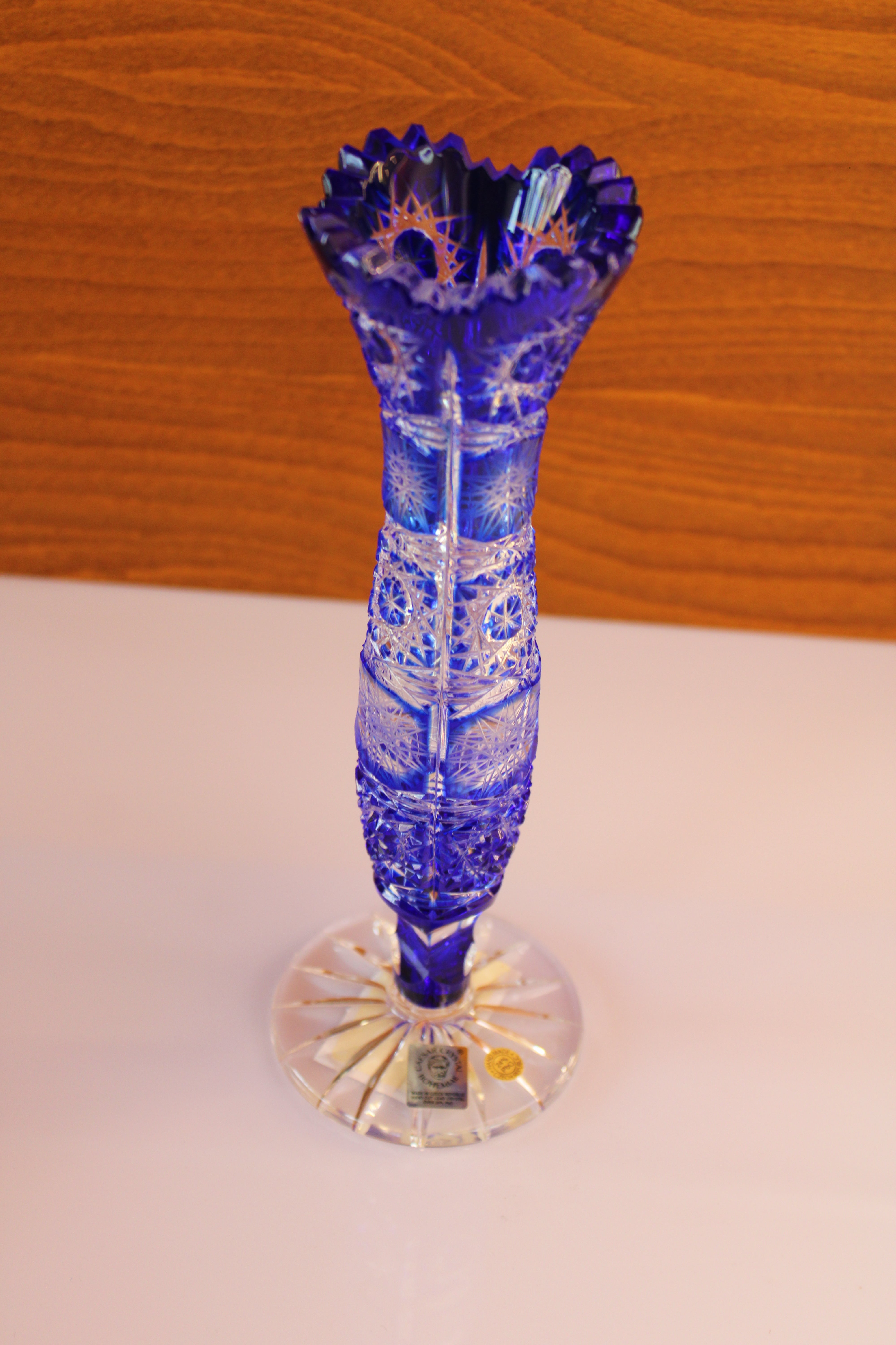 VAZA PAULA - 205mm - Albastru