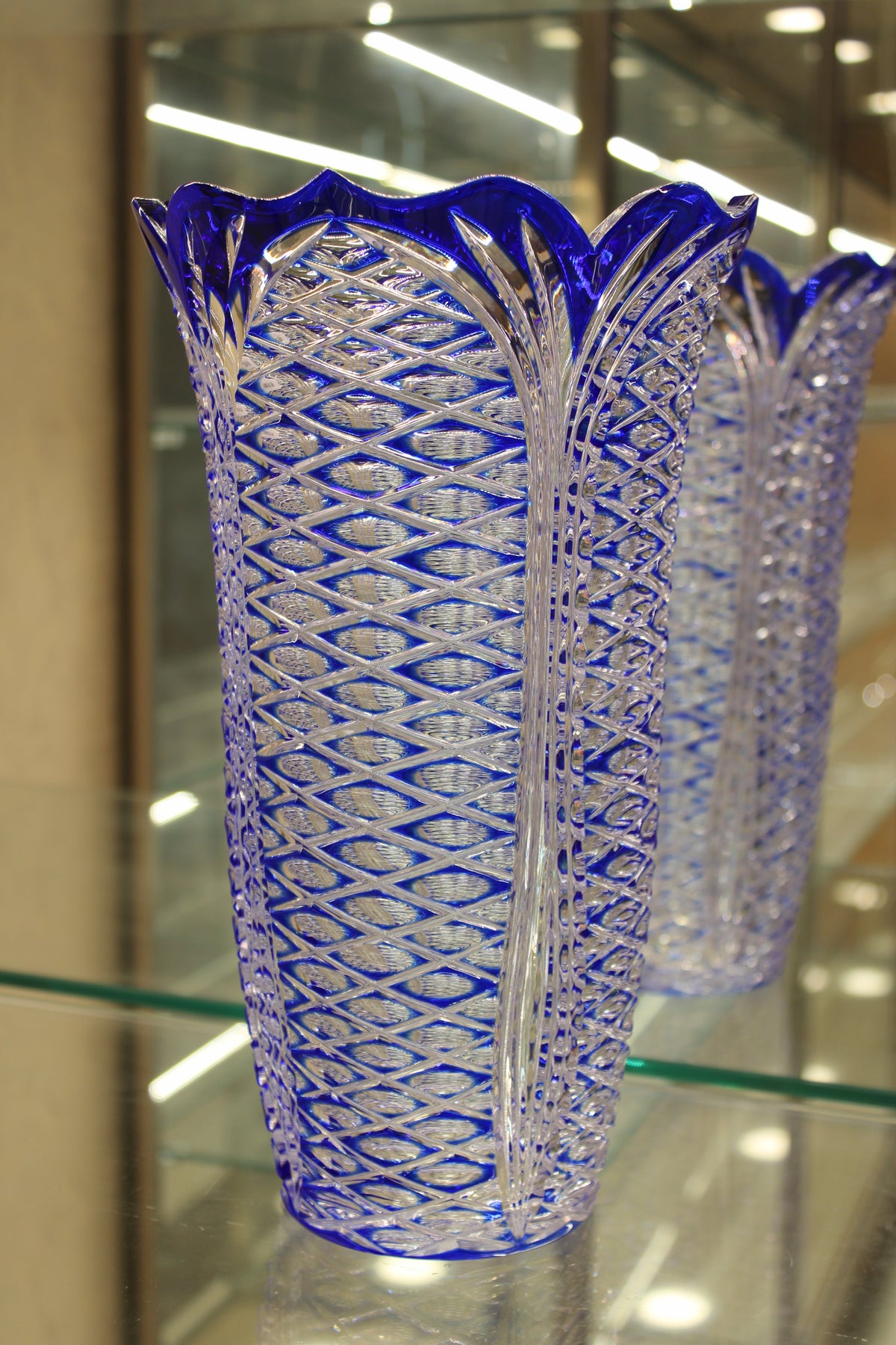 VAZA ANKARA - 310mm - Albastru