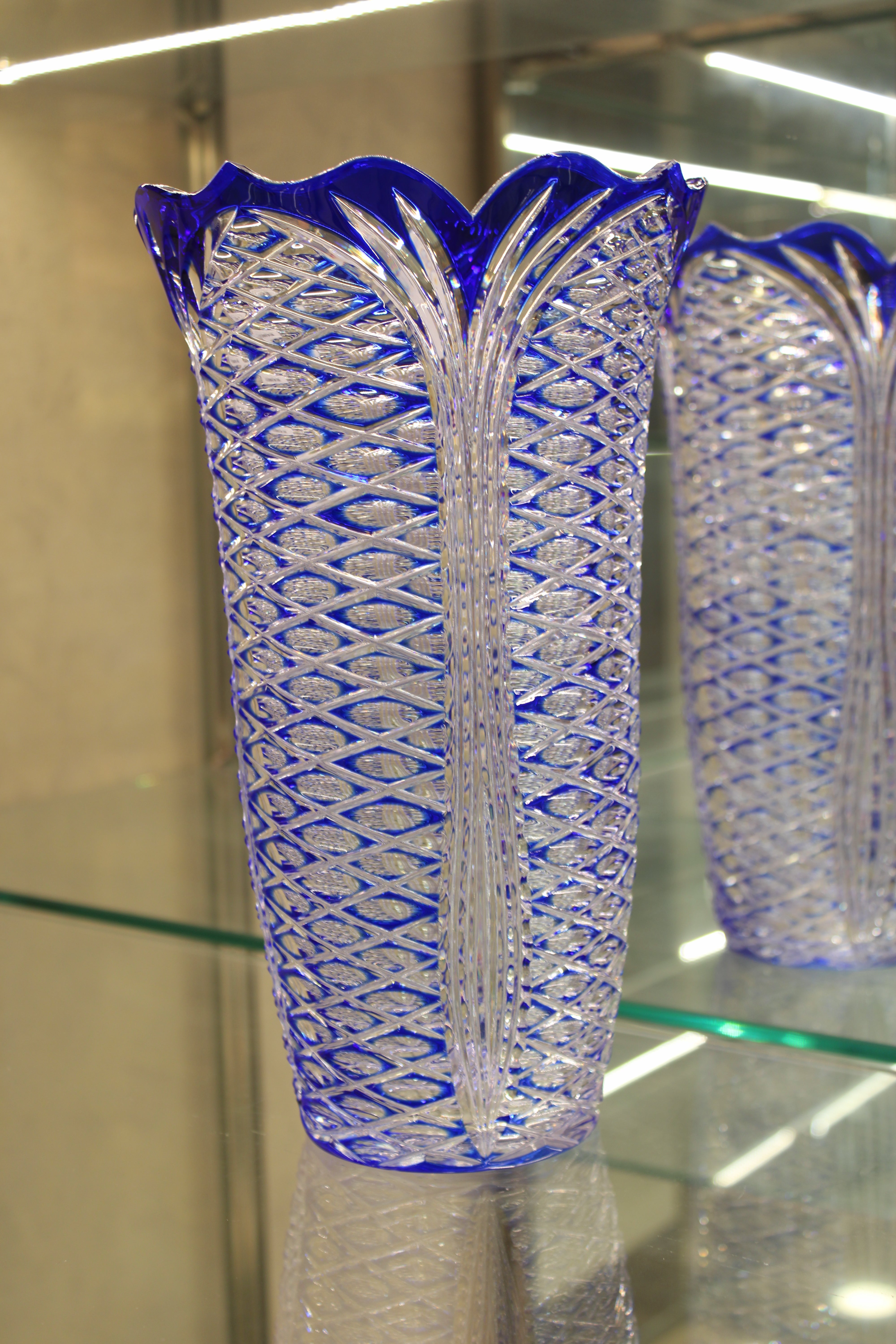 VAZA ANKARA - 310mm - Albastru