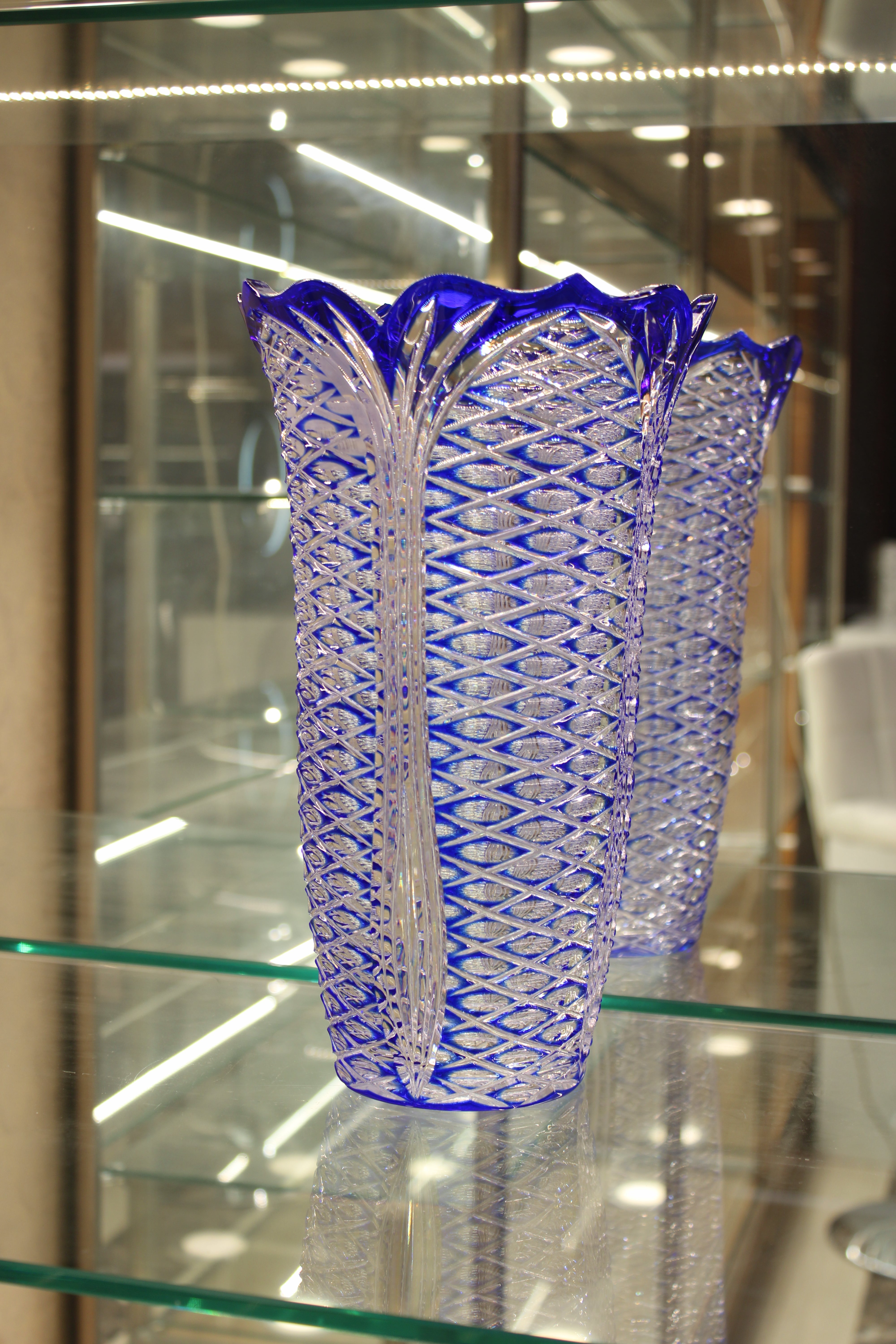 VAZA ANKARA - 310mm - Albastru