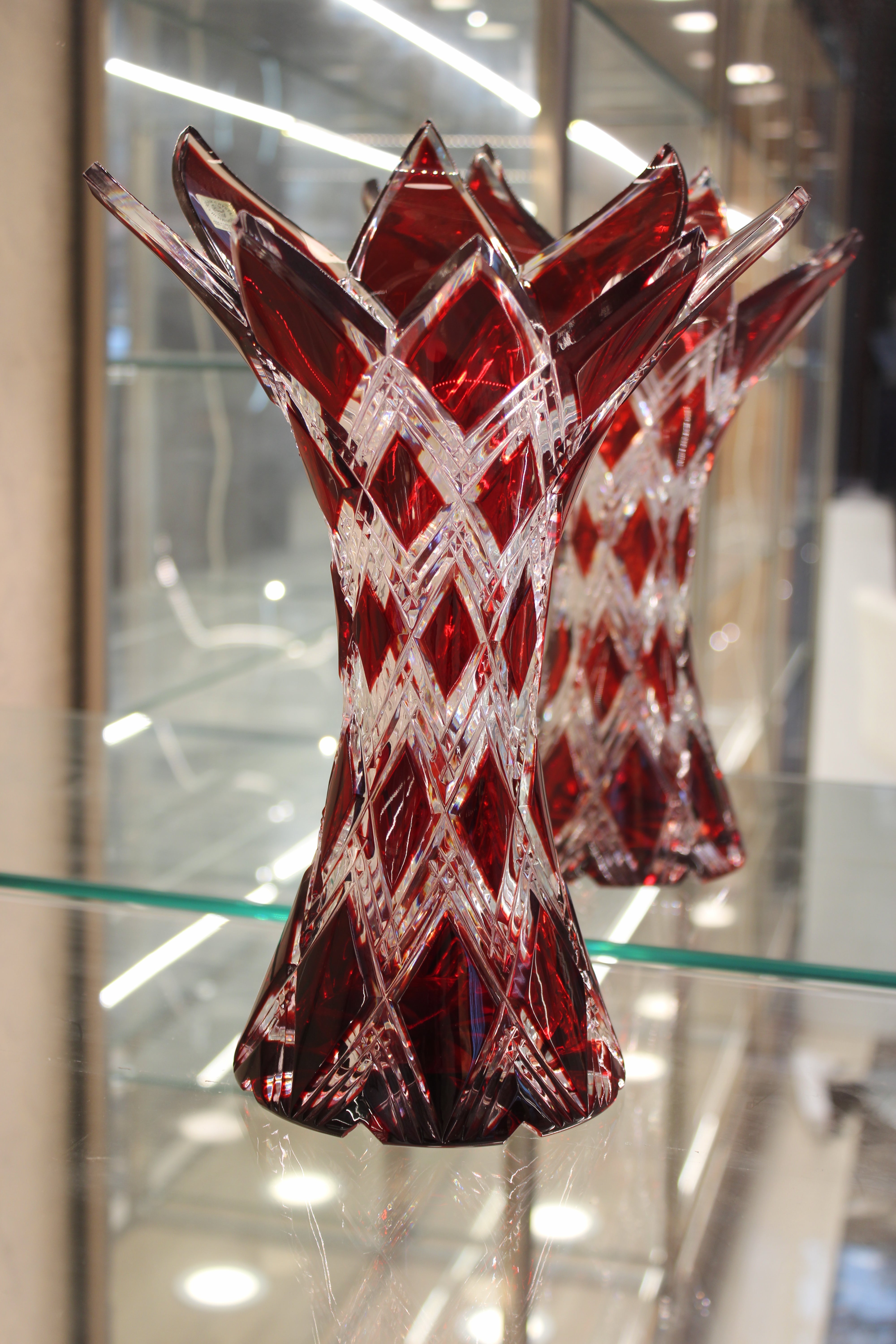 VAZA HARLEQUIN - 330mm - Ruby