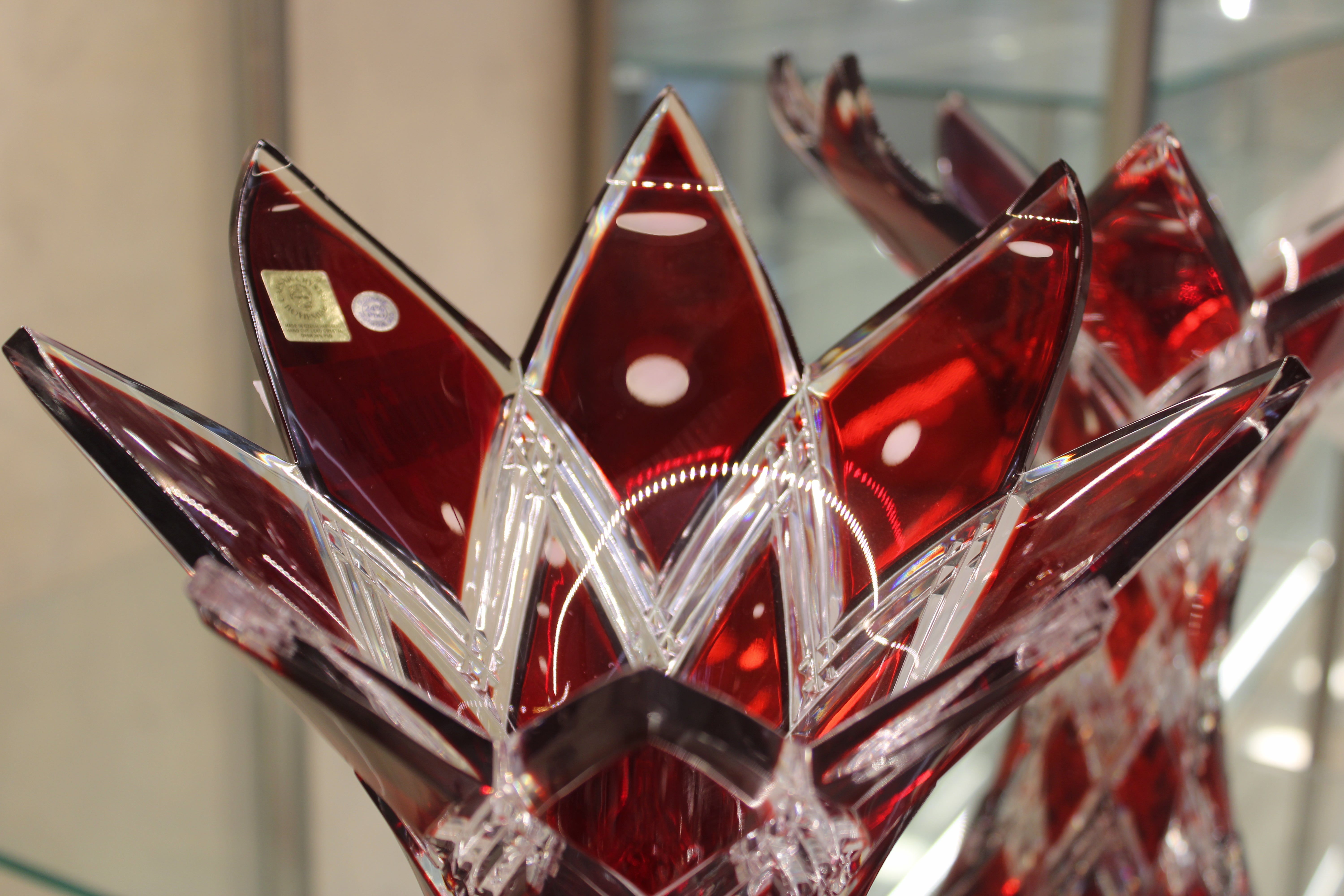 VAZA HARLEQUIN - 330mm - Ruby