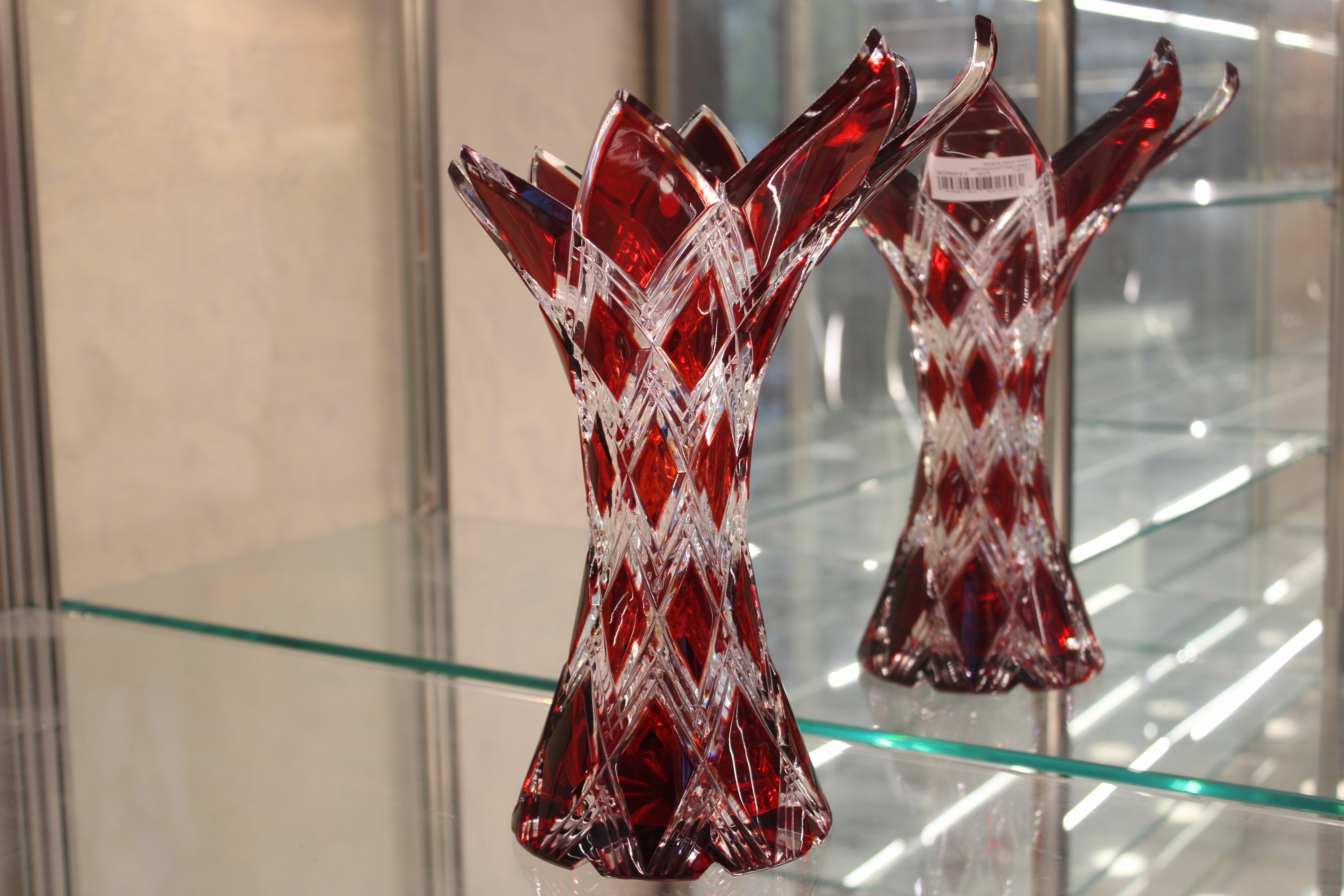 VAZA HARLEQUIN - 330mm - Ruby