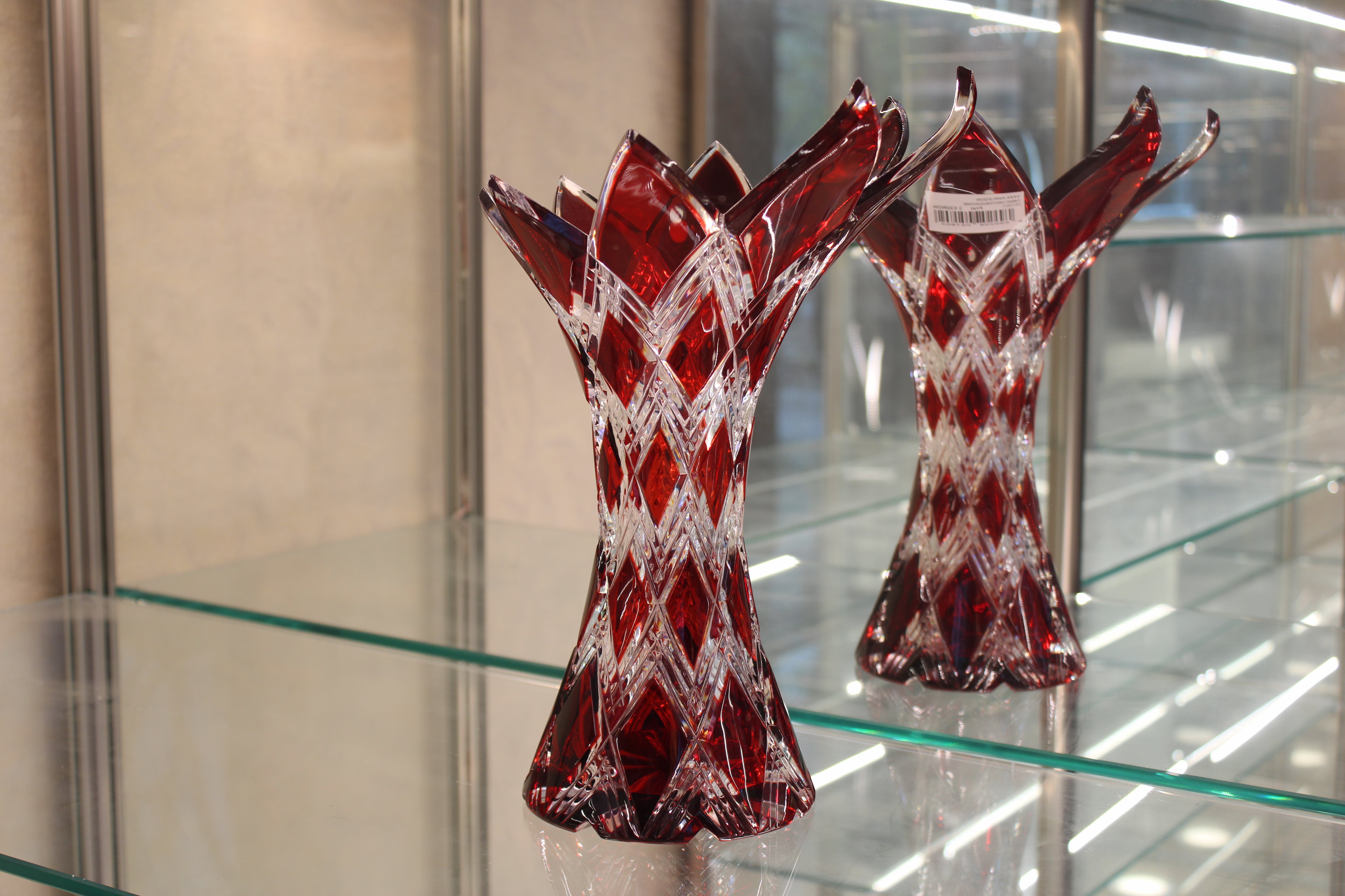 VAZA HARLEQUIN - 330mm - Ruby