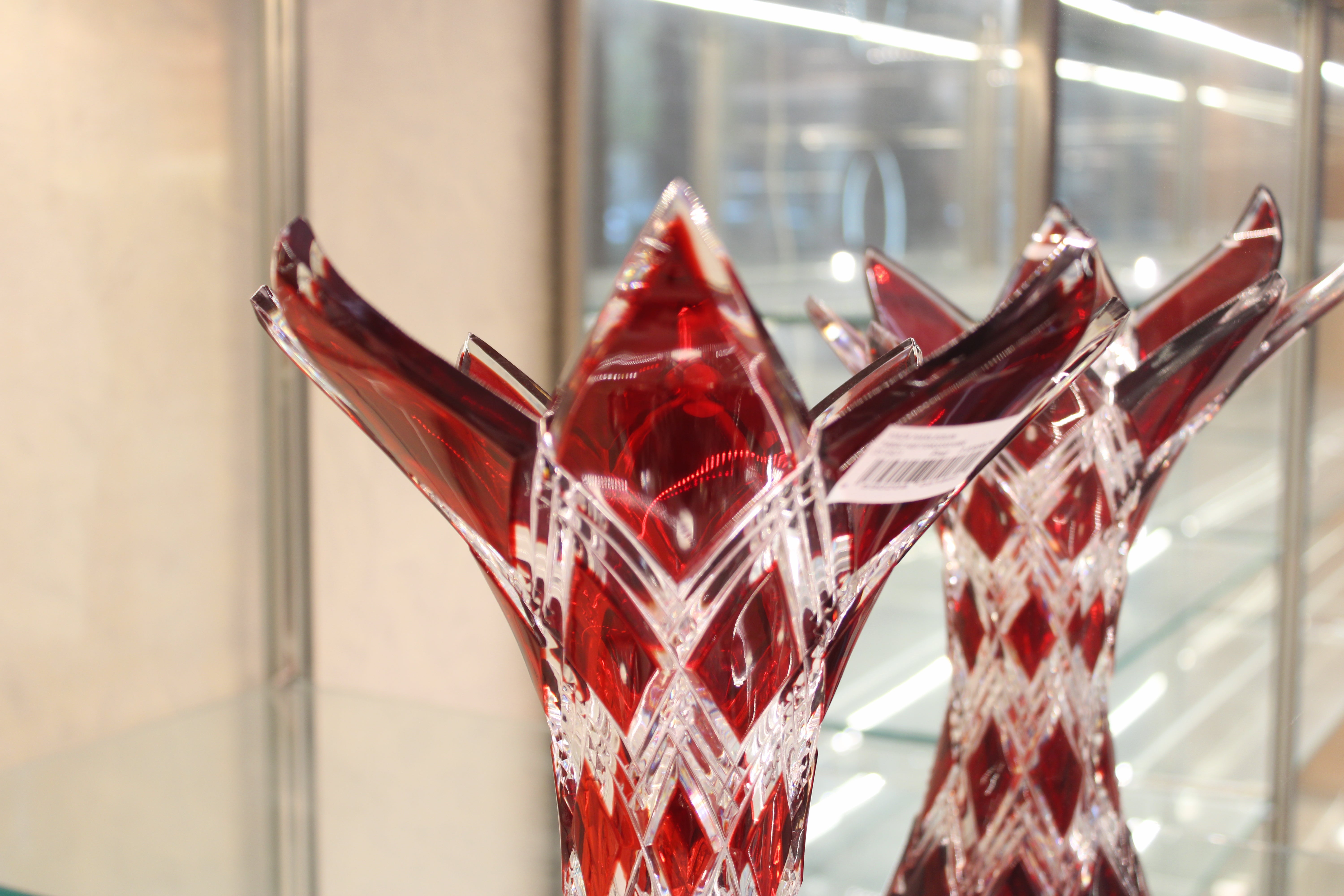 VAZA HARLEQUIN - 330mm - Ruby