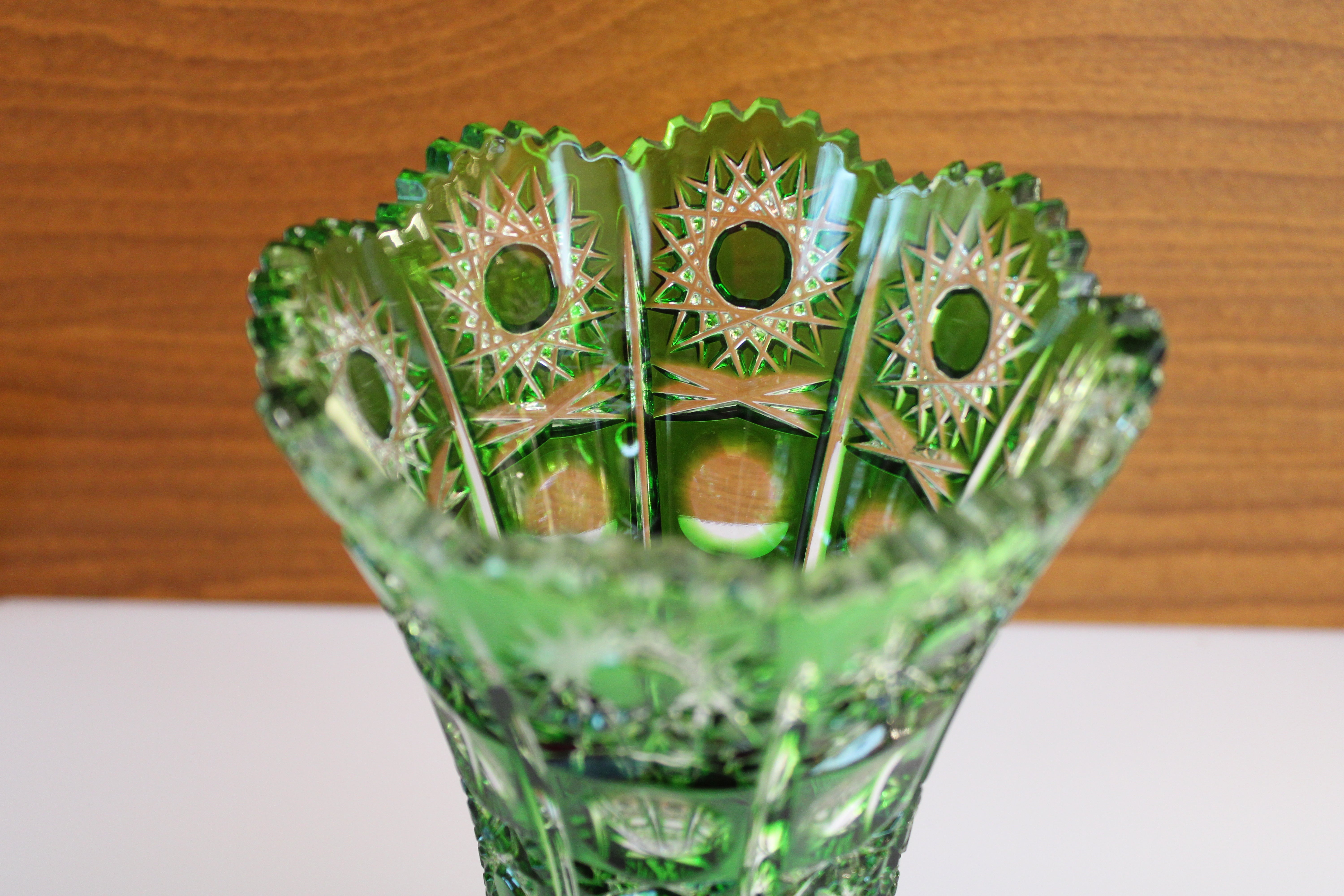 VAZA PETRA - 205mm - Verde