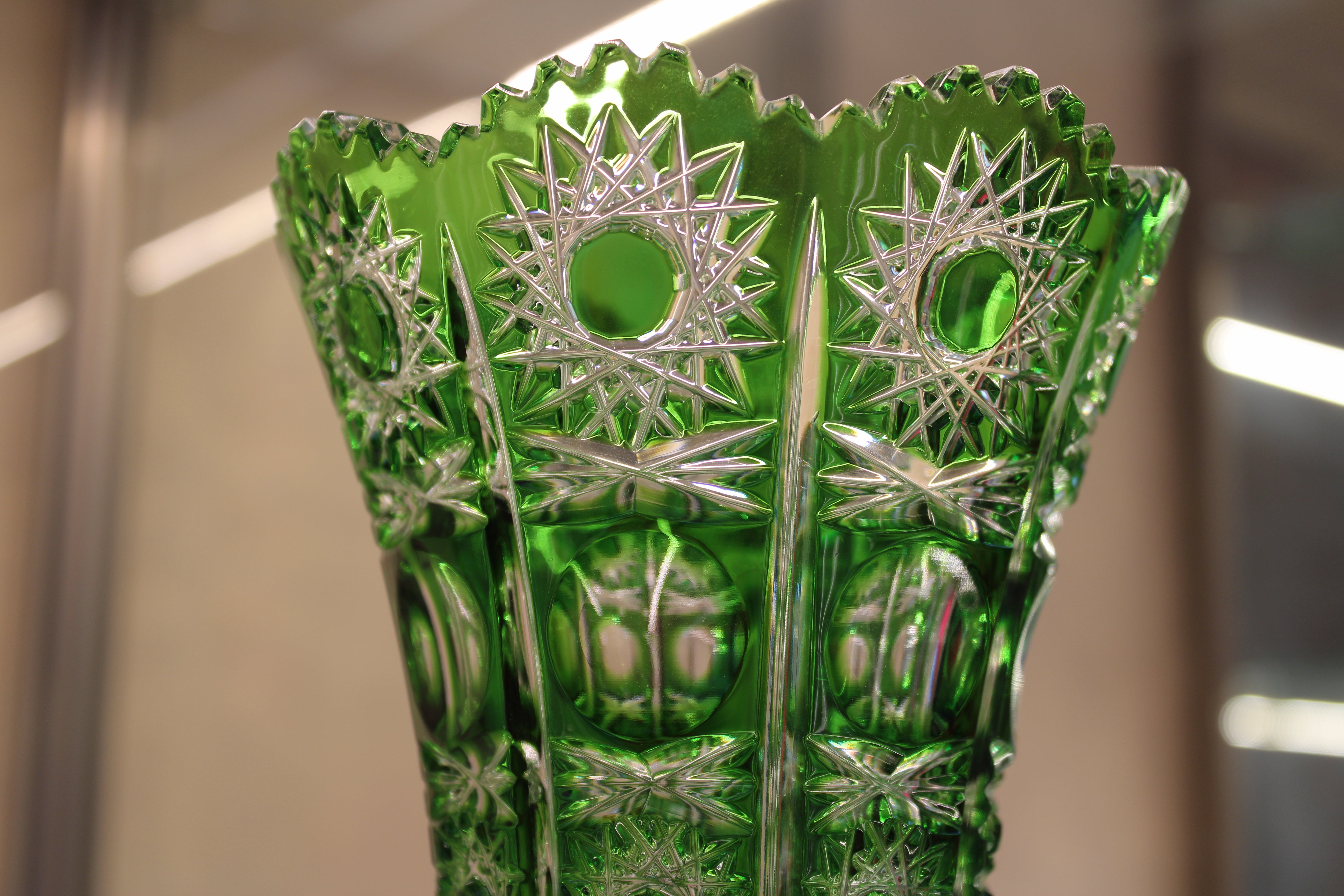 VAZA PETRA - 205mm - Verde