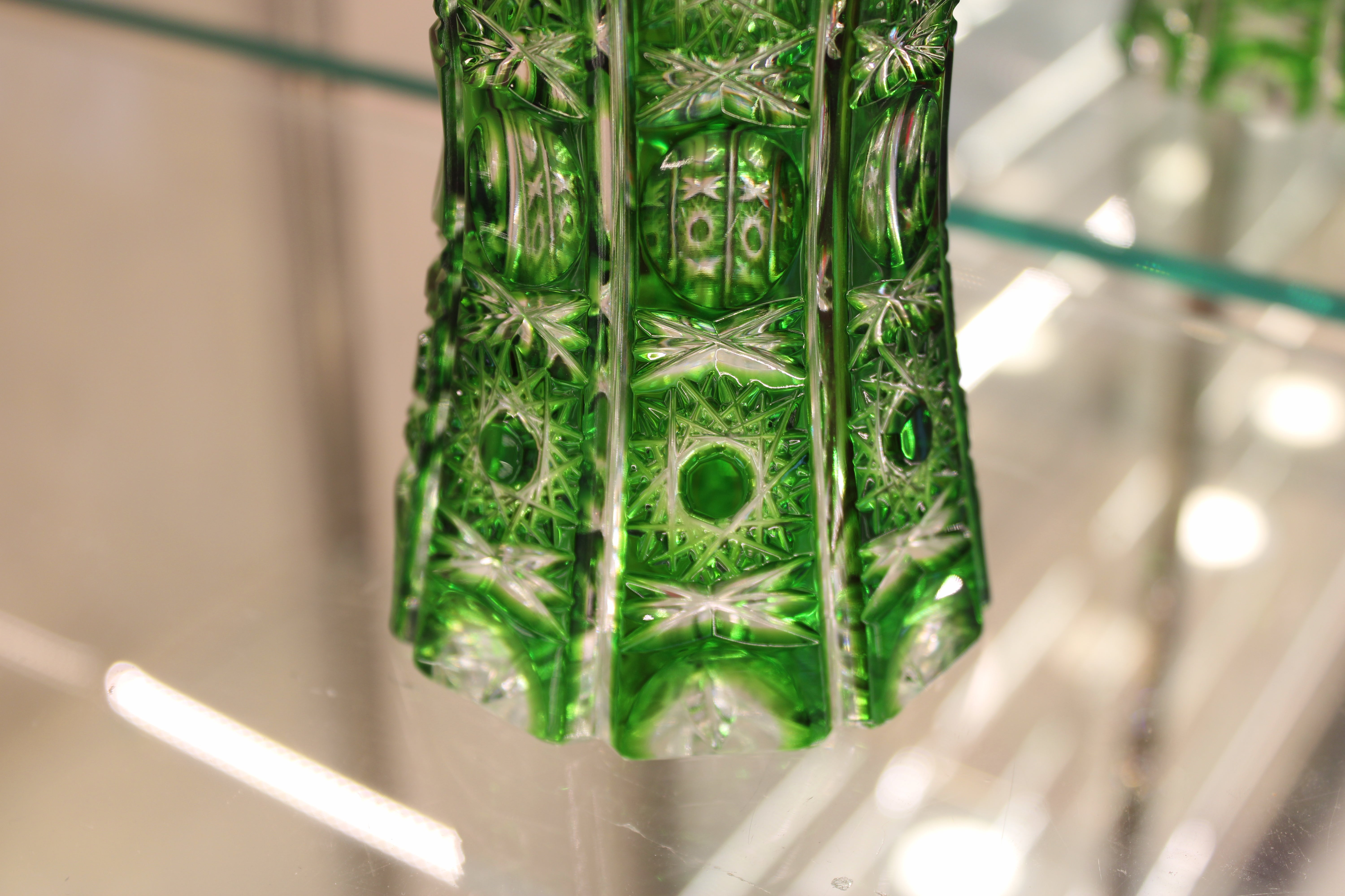 VAZA PETRA - 205mm - Verde