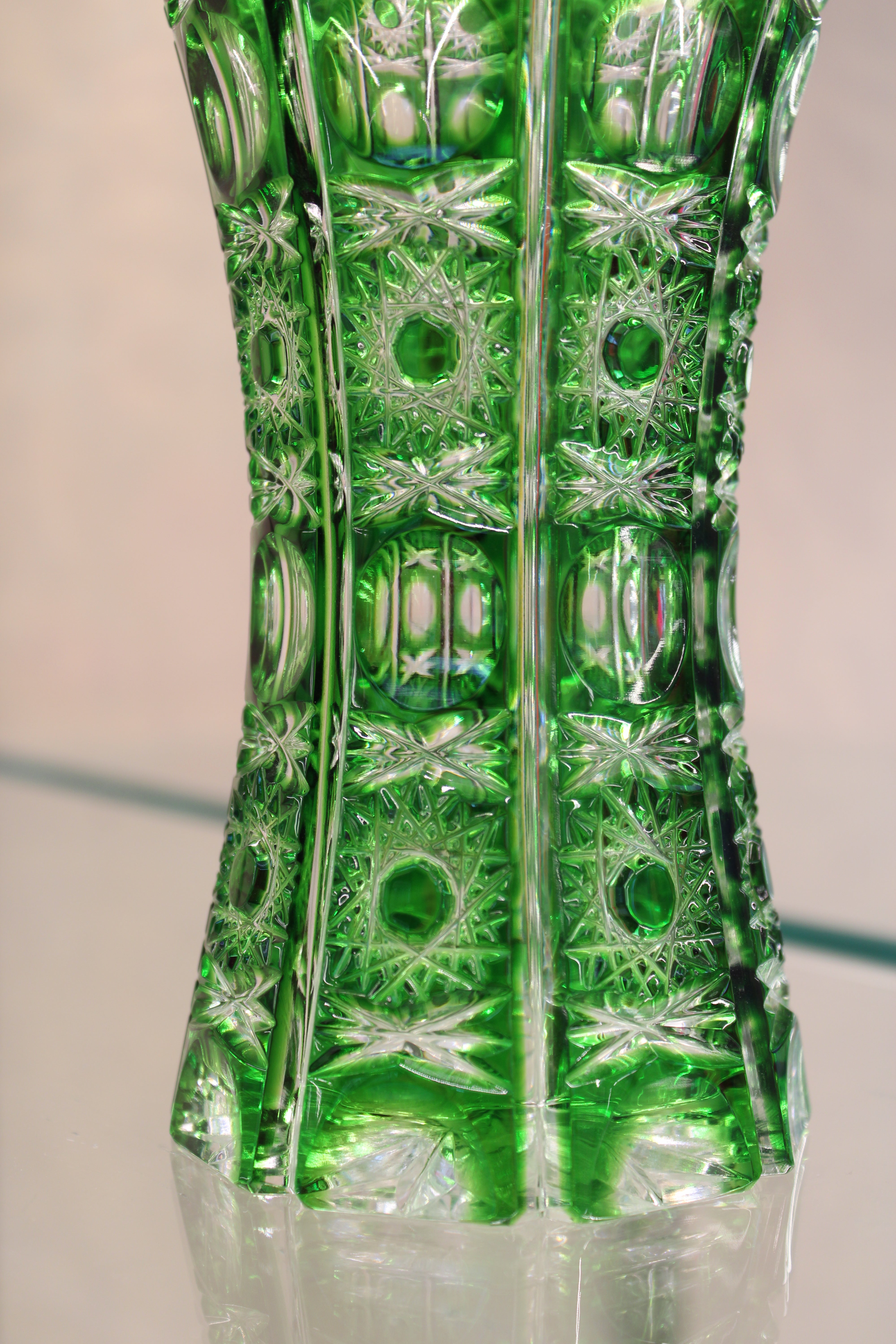 VAZA PETRA - 205mm - Verde