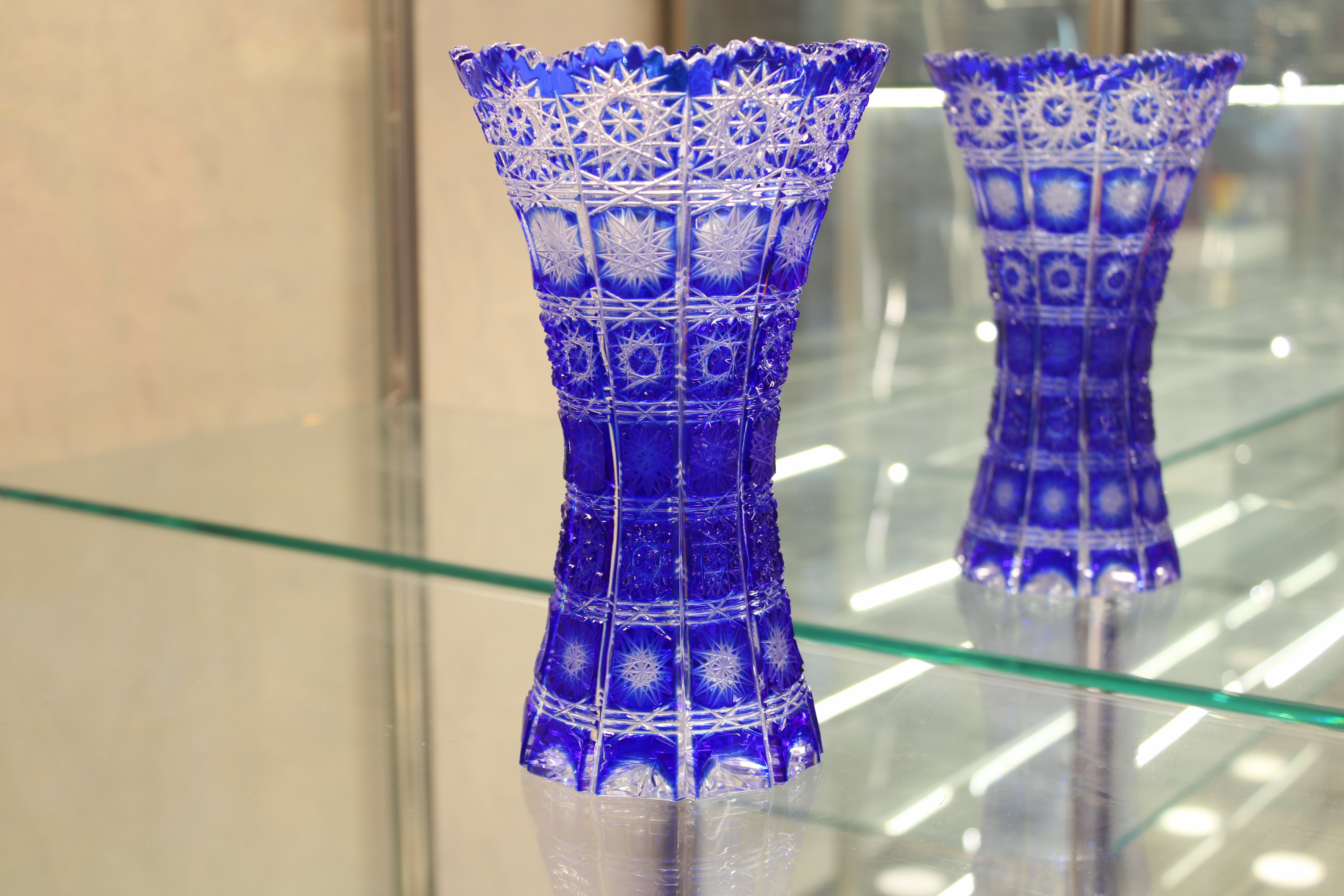 VAZA PAULA - 230mm - Albastru