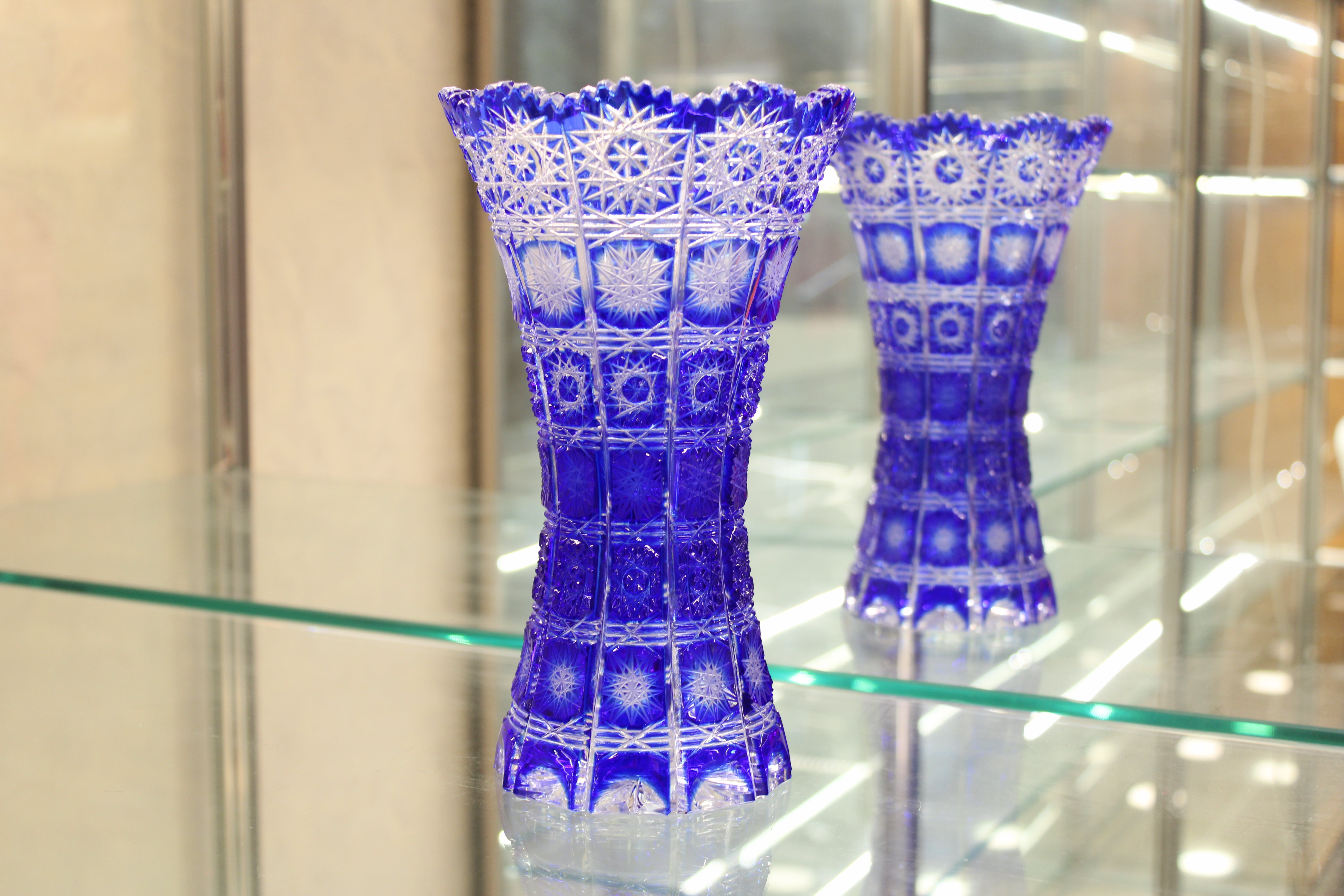 VAZA PAULA - 230mm - Albastru