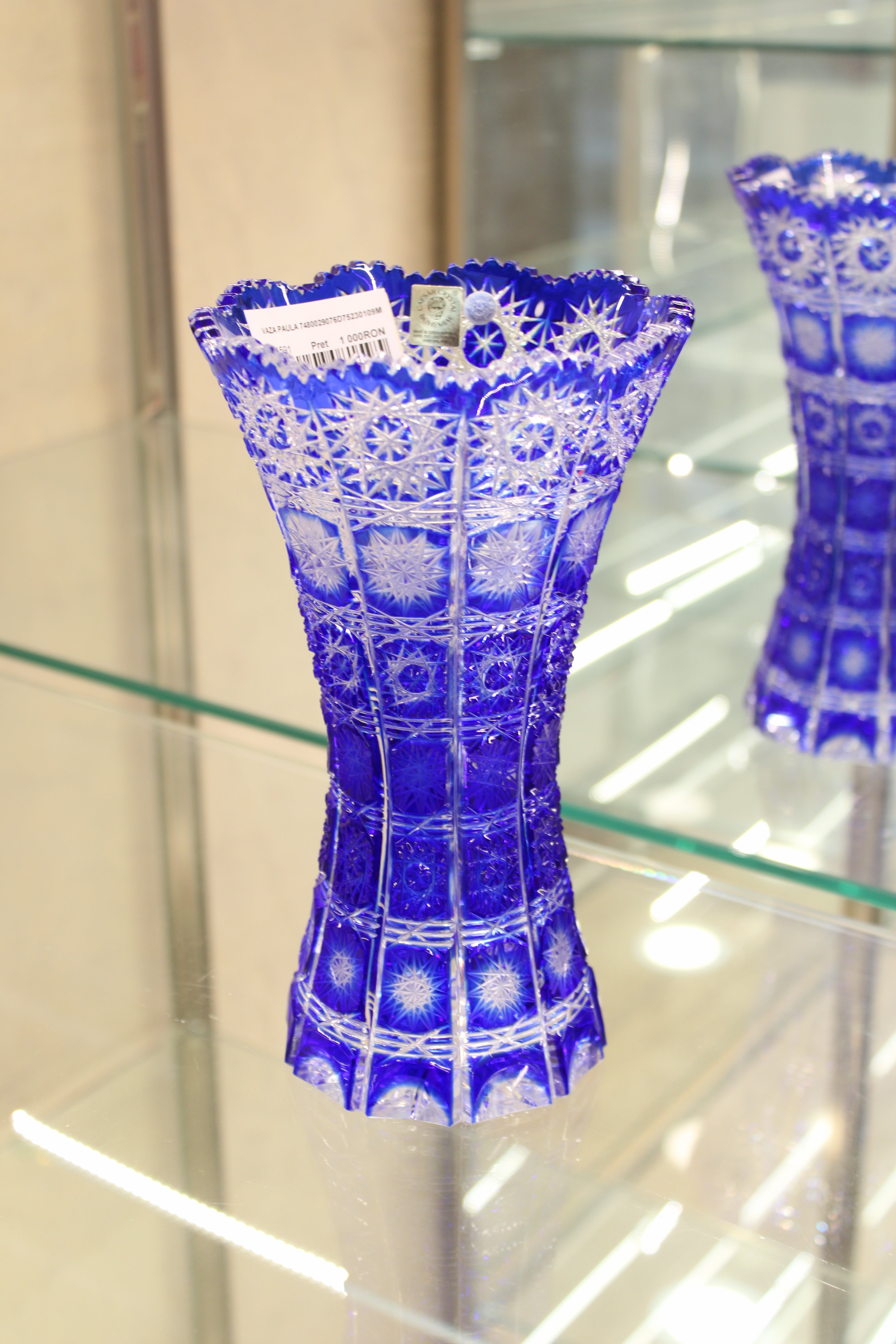 VAZA PAULA - 230mm - Albastru