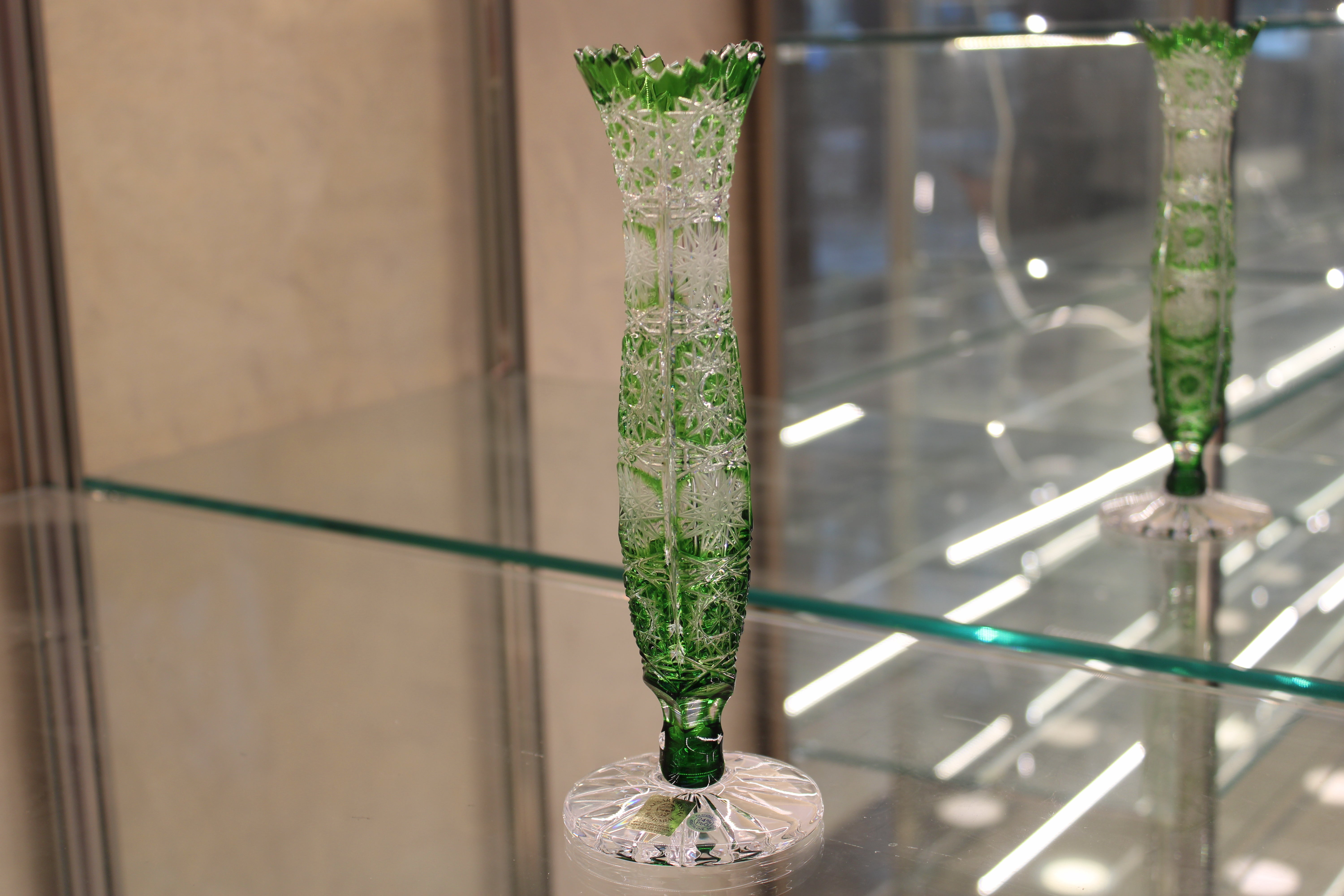 VAZA PAULA - 230mm - Verde