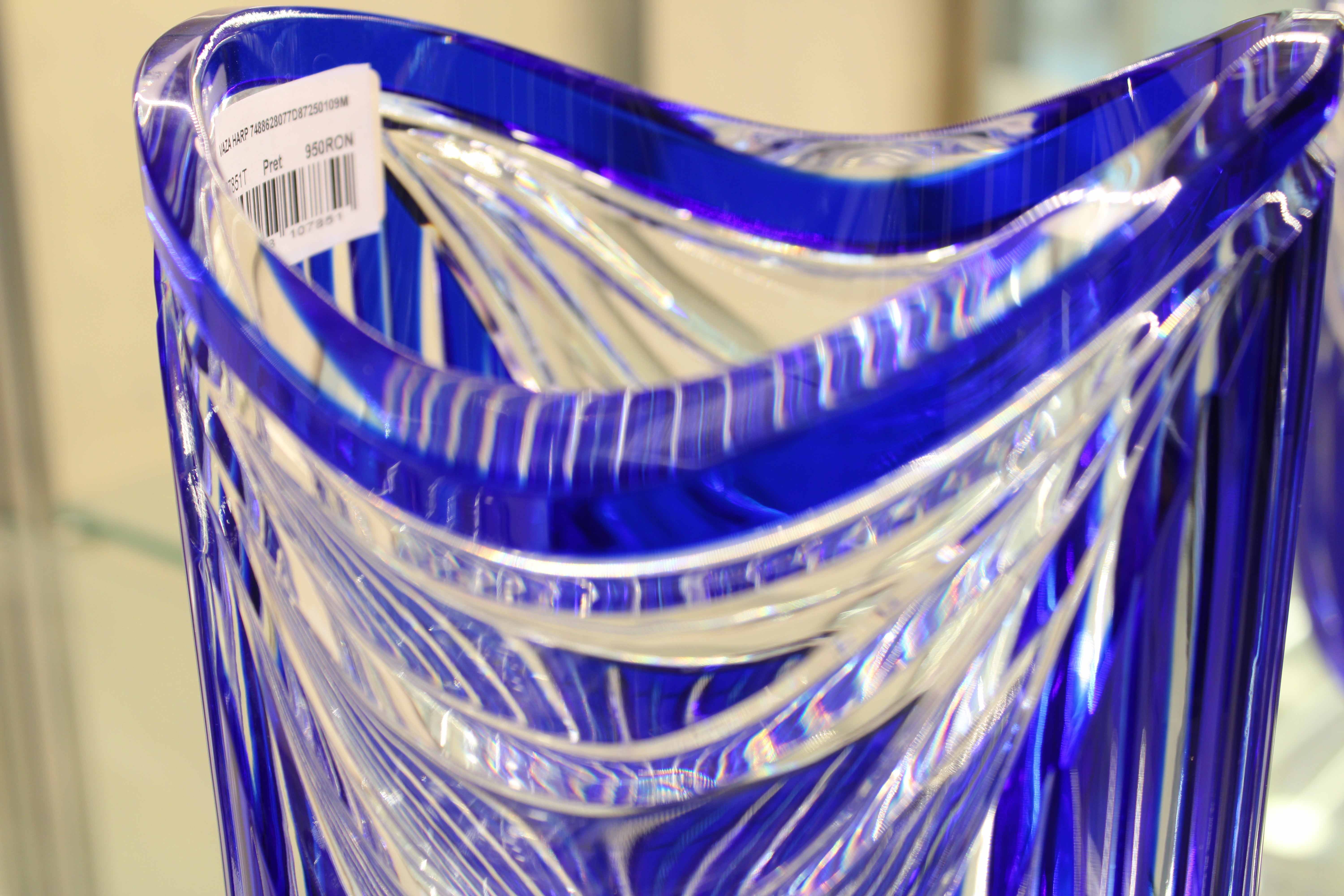 VAZA HARP - 250mm - Albastru