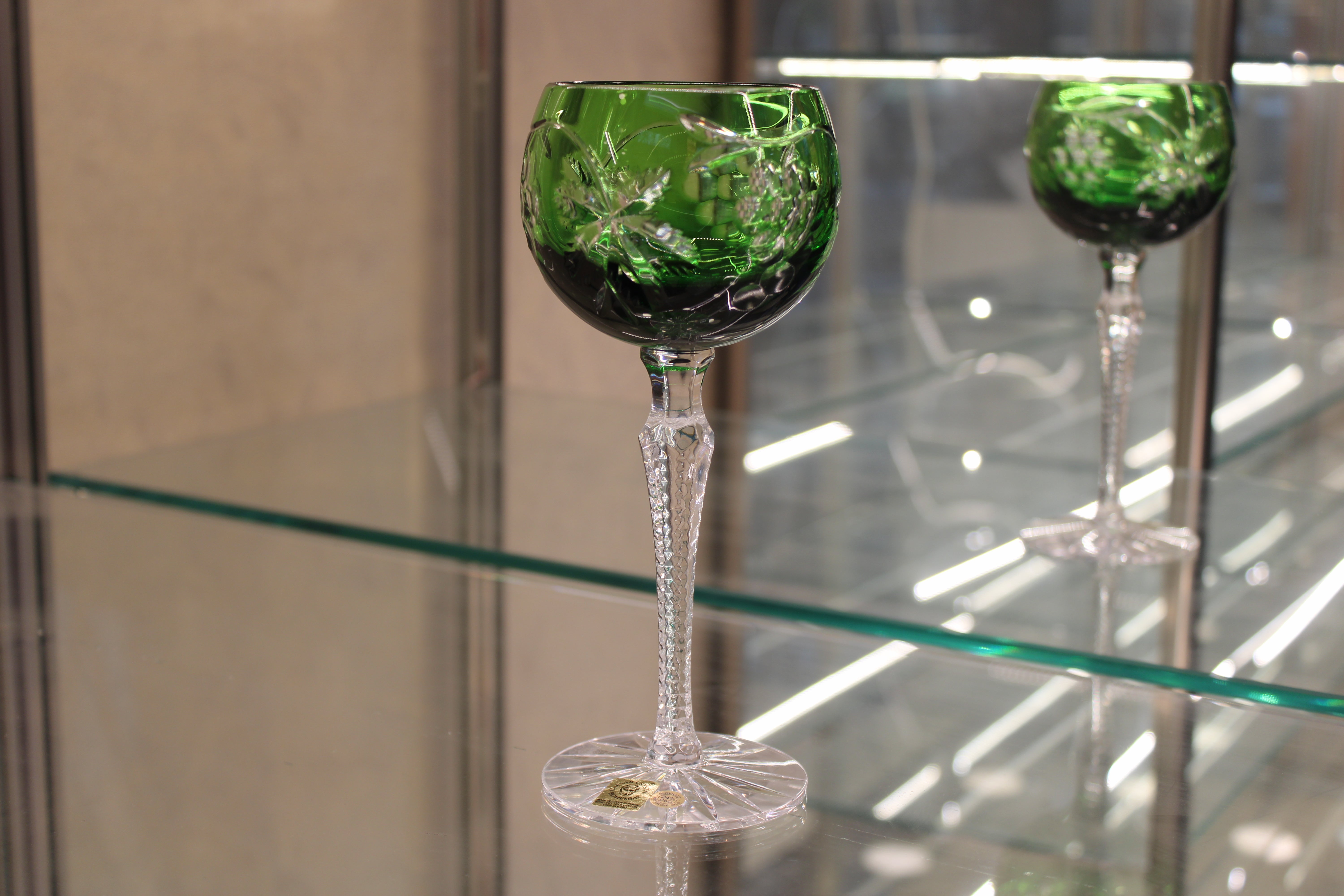 PAHAR CU PICIOR - 190ml - Verde