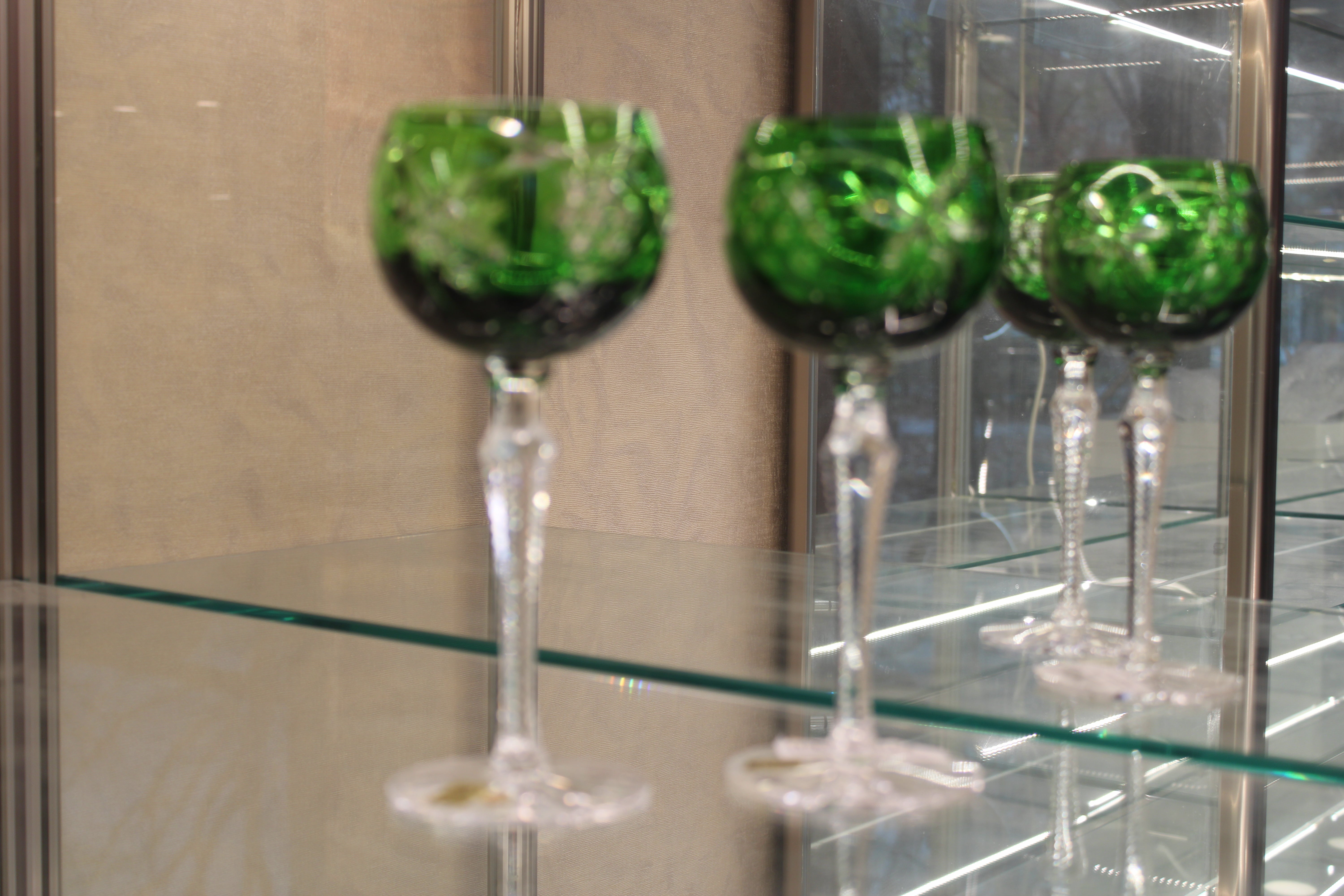 PAHAR CU PICIOR - 190ml - Verde